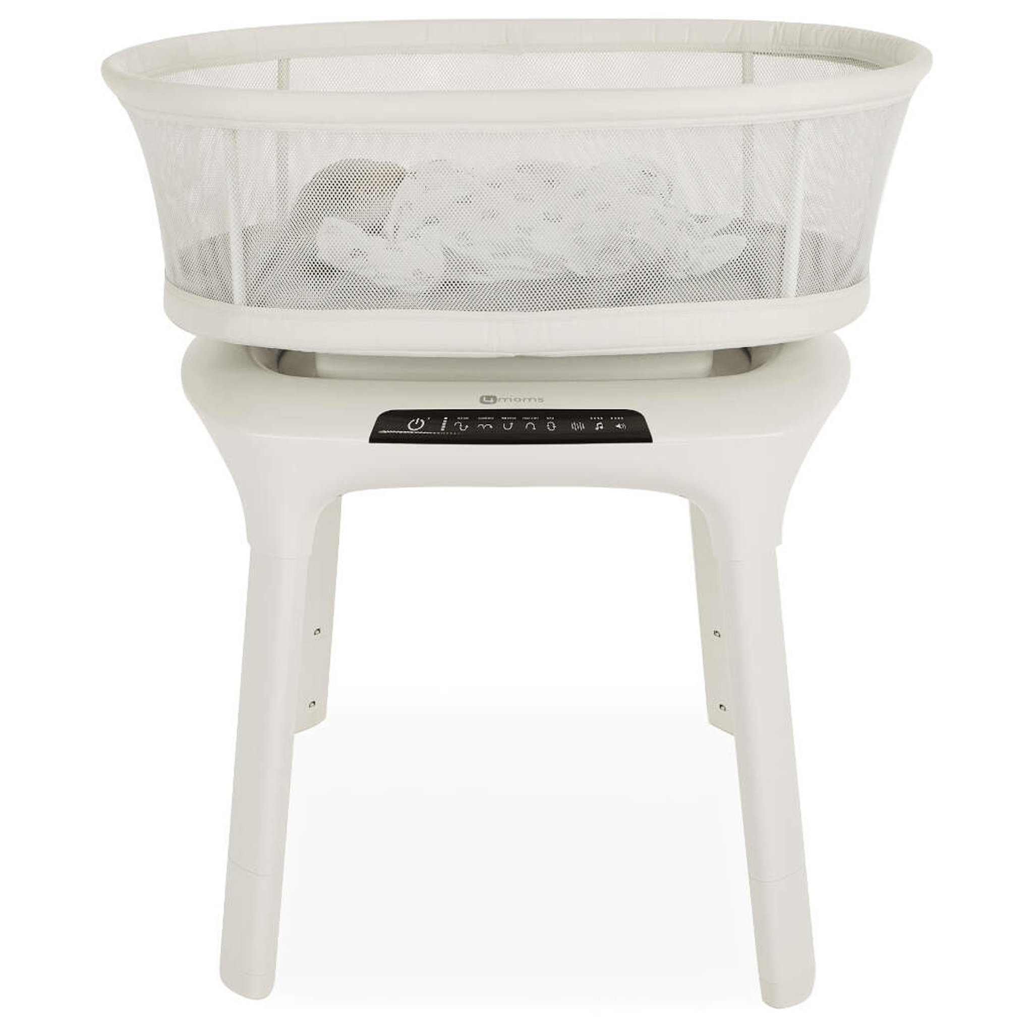 4 Moms rocking bouncing cradles 4Moms MamaRoo Sleep Bassinet Birch 20-37-003