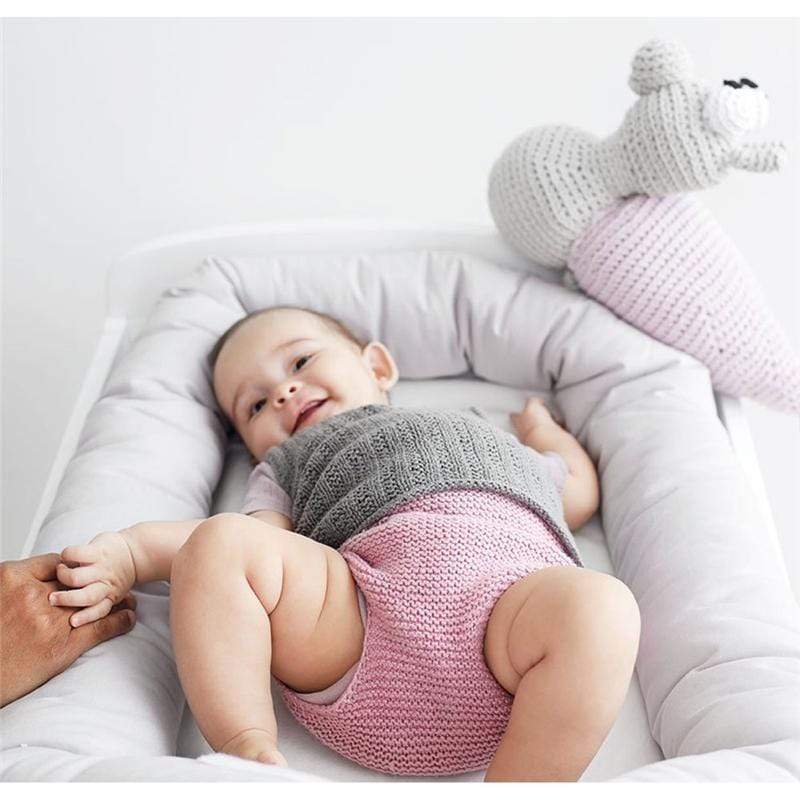 BabyDan Cuddle Nest Grey