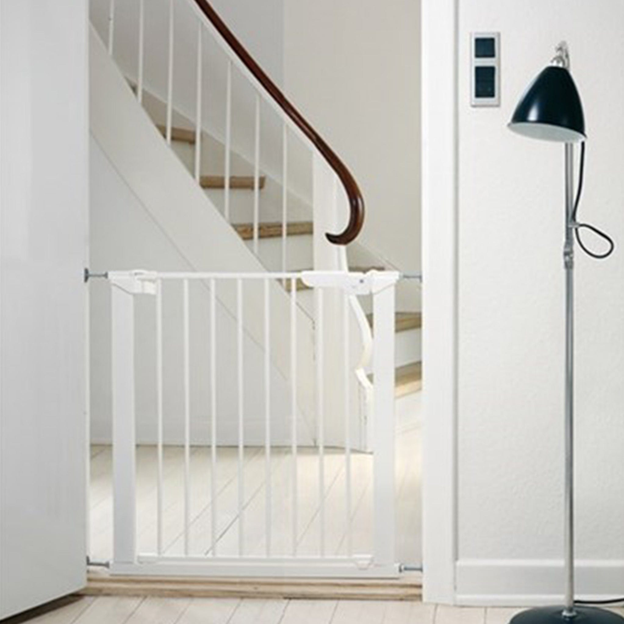 Baby Dan safety gates BabyDan Premier Extra Wide Hallway Gate - White 60114-24911-01