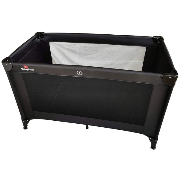 BabyDan Portable Travel Cot in Black