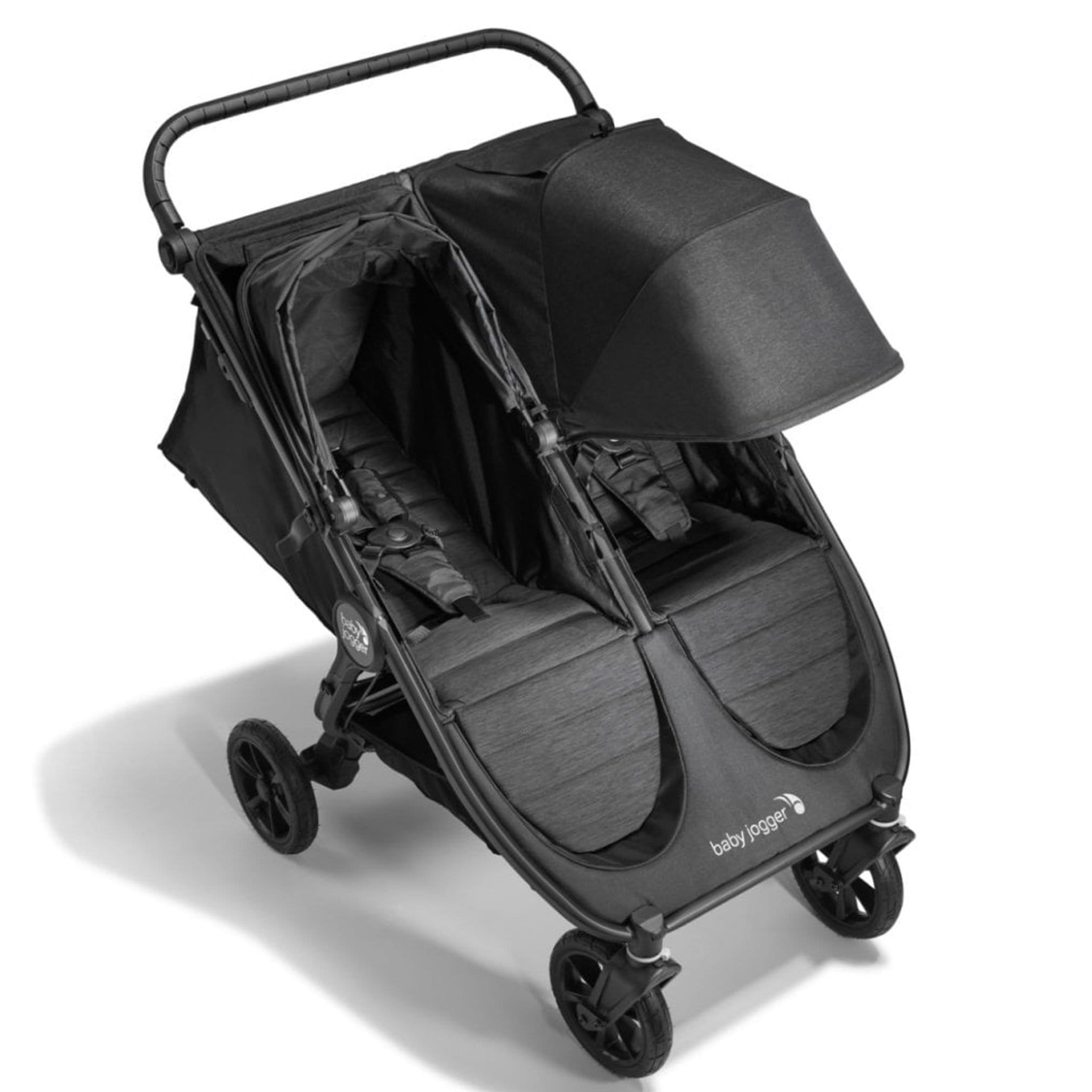 Baby Jogger double buggies Baby Jogger City Mini GT2 Double Stroller Opulent Black 2149890