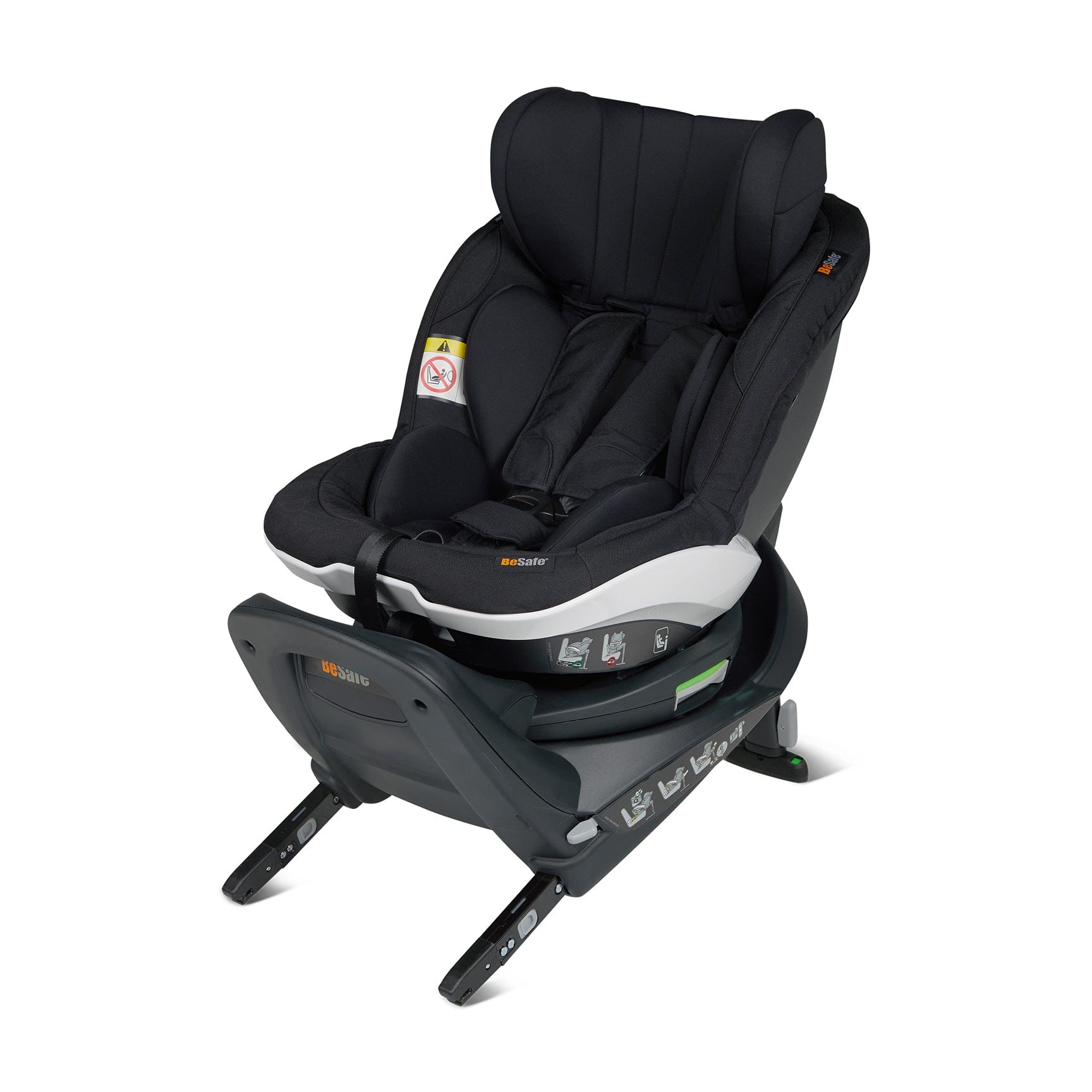BeSafe baby car seats BeSafe izi Twist i-Size Car Seat Fresh Black Cab 11008117-Blackcab