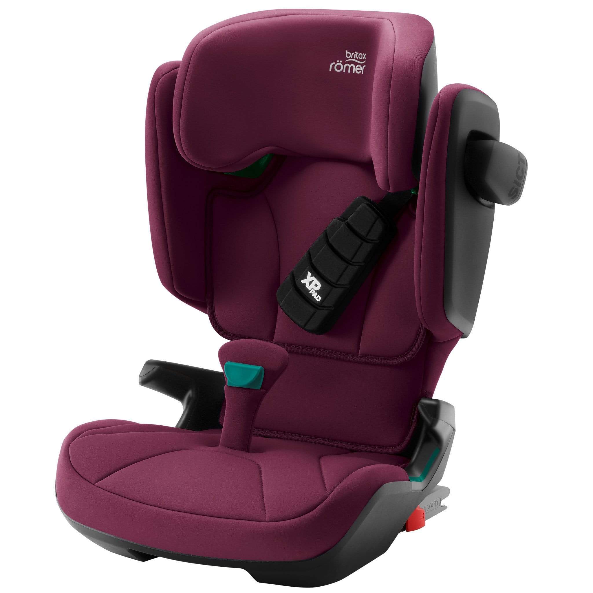 Britax highback booster seats Britax Kidfix i-Size Burgundy Red 2000035123