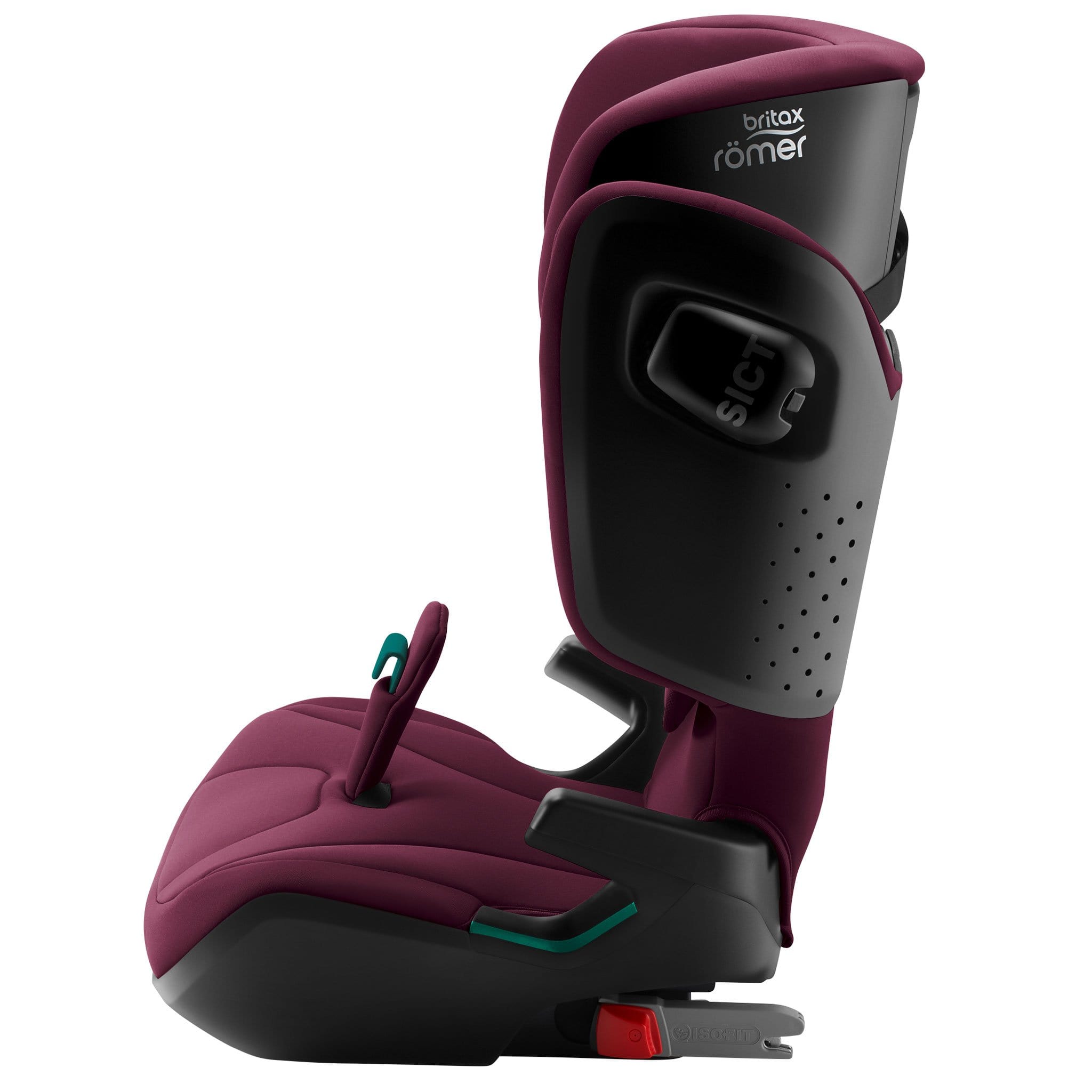 Britax highback booster seats Britax Kidfix i-Size Burgundy Red 2000035123