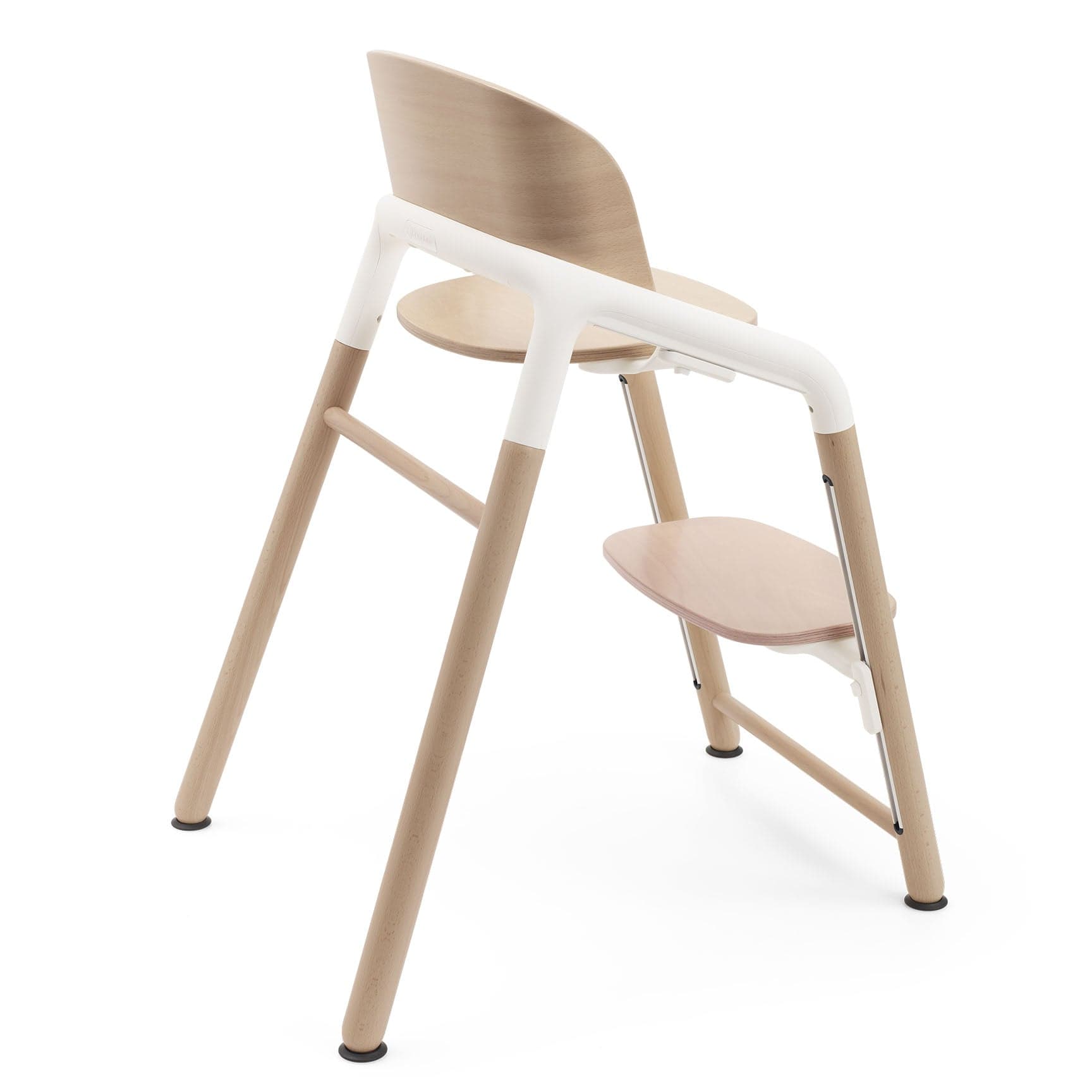 Bugaboo baby highchairs Bugaboo Giraffe Chair and Newborn Set - Wood White 12259-WOO-WHT