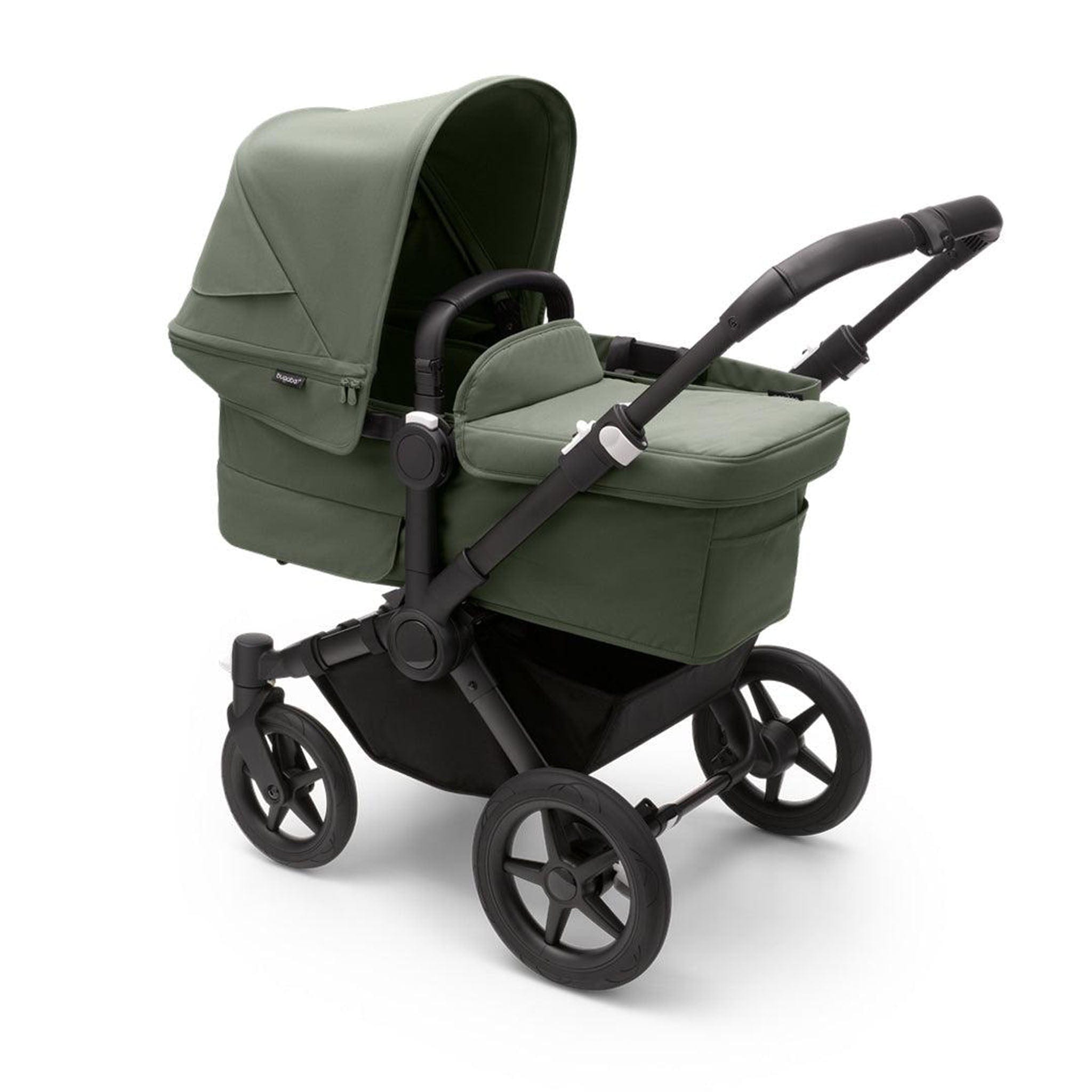 Bugaboo Chassis & Carrycots Donkey 5 Carrycot Fabric Complete in Forest Green 100005007