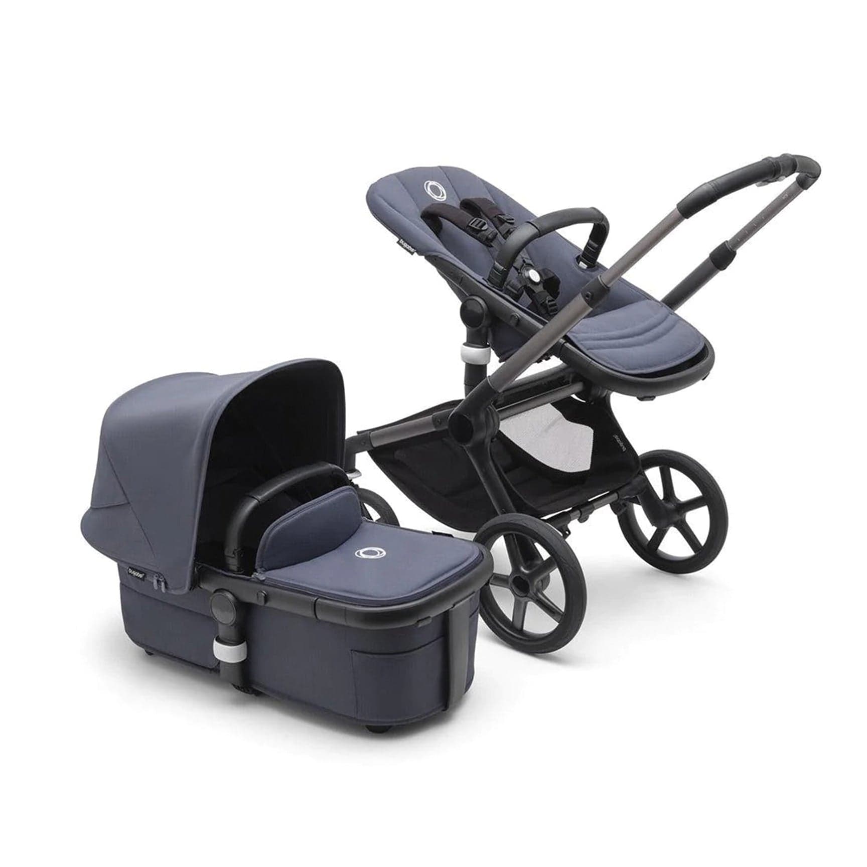 Bugaboo Pushchairs & Buggies Bugaboo Fox 5 Complete Stroller - Stormy Blue
