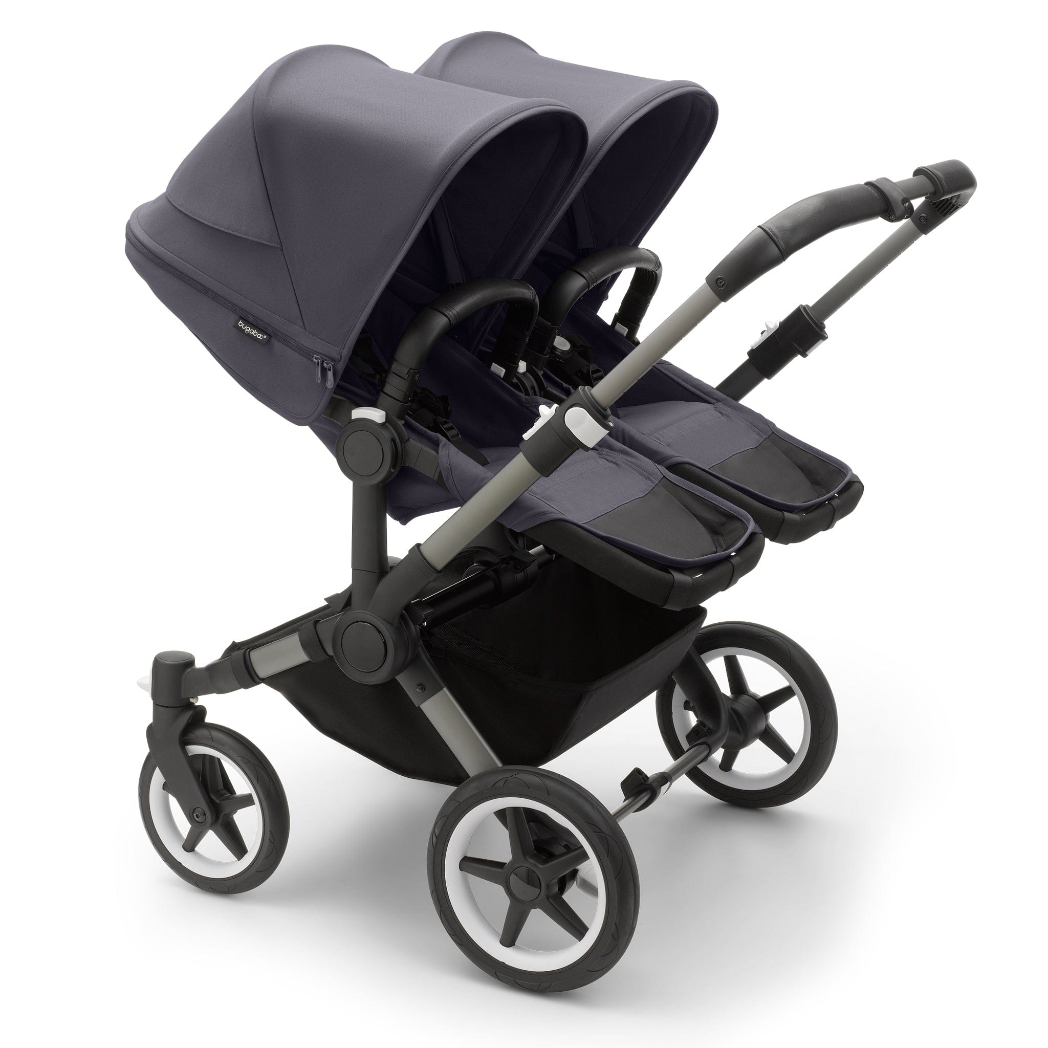Bugaboo twin & tandem prams & pushchairs Donkey 5 Duo Extension Complete in Stormy Blue 100001007