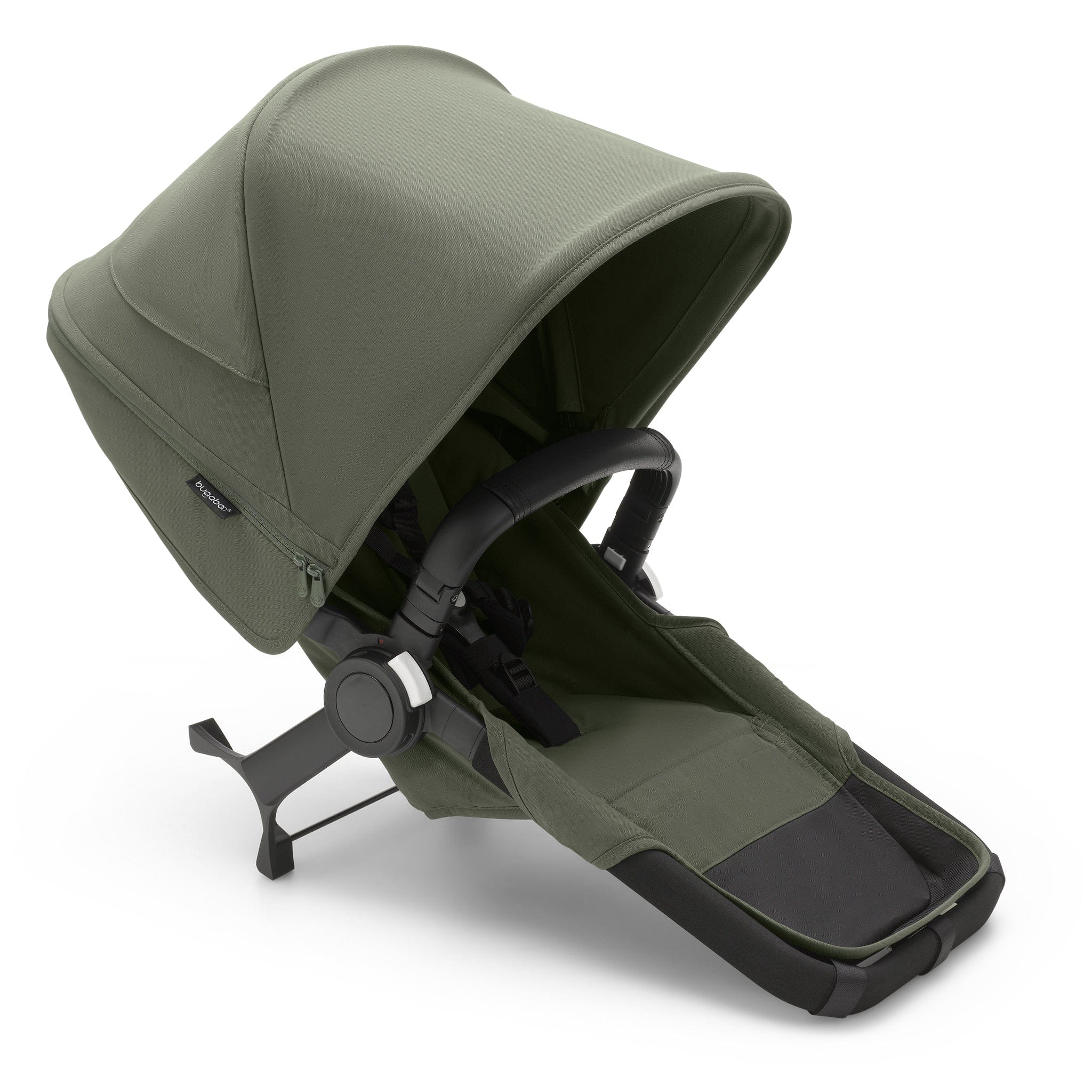 Bugaboo twin & tandem prams & pushchairs Donkey 5 Duo Extension Complete in Forest Green 100001008