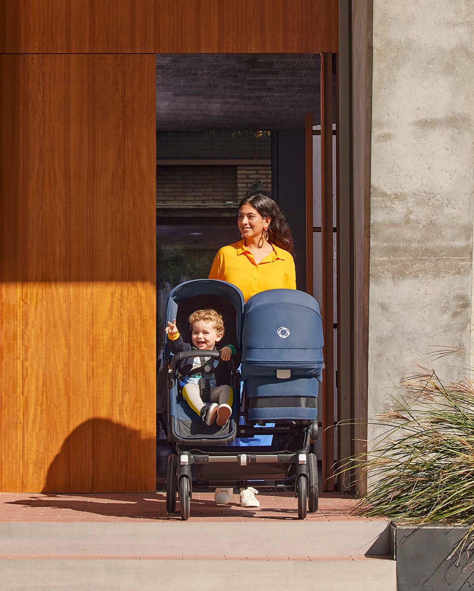 extension set bugaboo donkey 5 Bugaboo Donkey 5 Duo Extension Complete in Forest Green