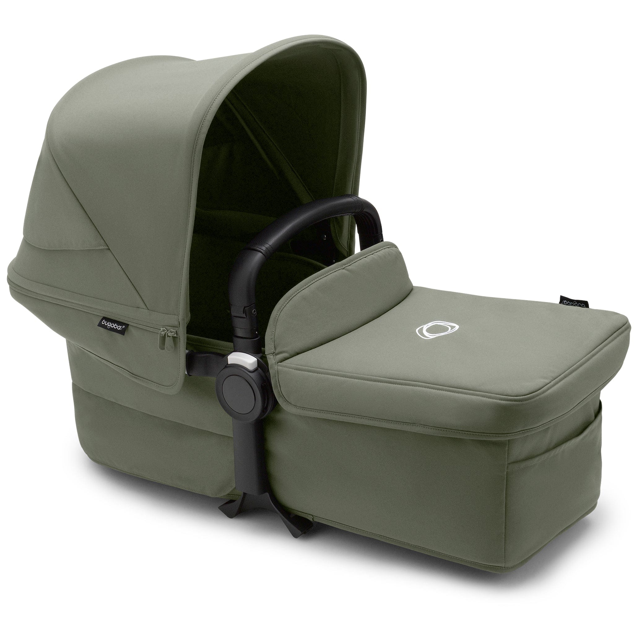 Bugaboo twin & tandem prams & pushchairs Donkey 5 Duo Extension Complete in Forest Green 100001008