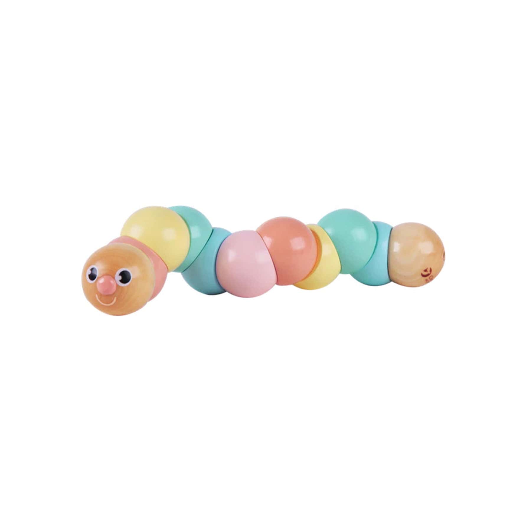 Classic World sensory baby toys Classic World Caterpillar - Pastel Colours CW54235