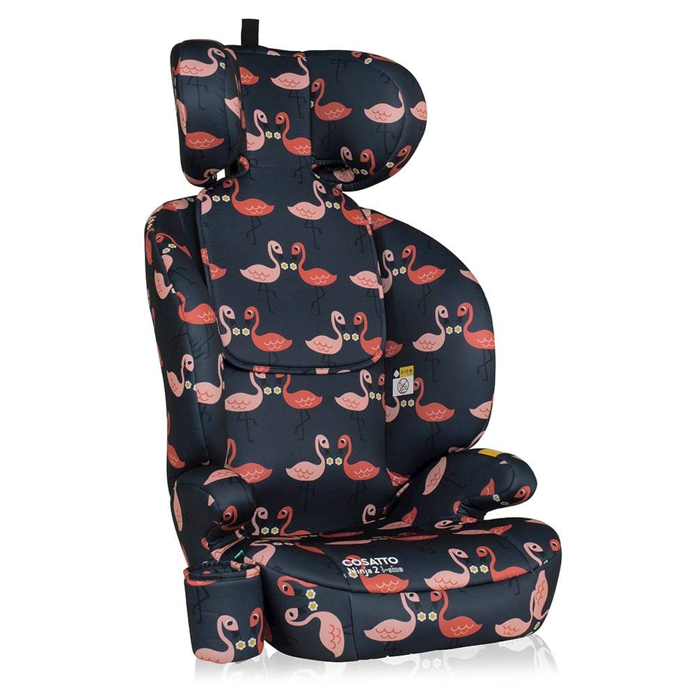 Cosatto baby car seats Cosatto Ninja 2 i-Size Group 2,3 Car Seat - Pretty Flamingo CT5382