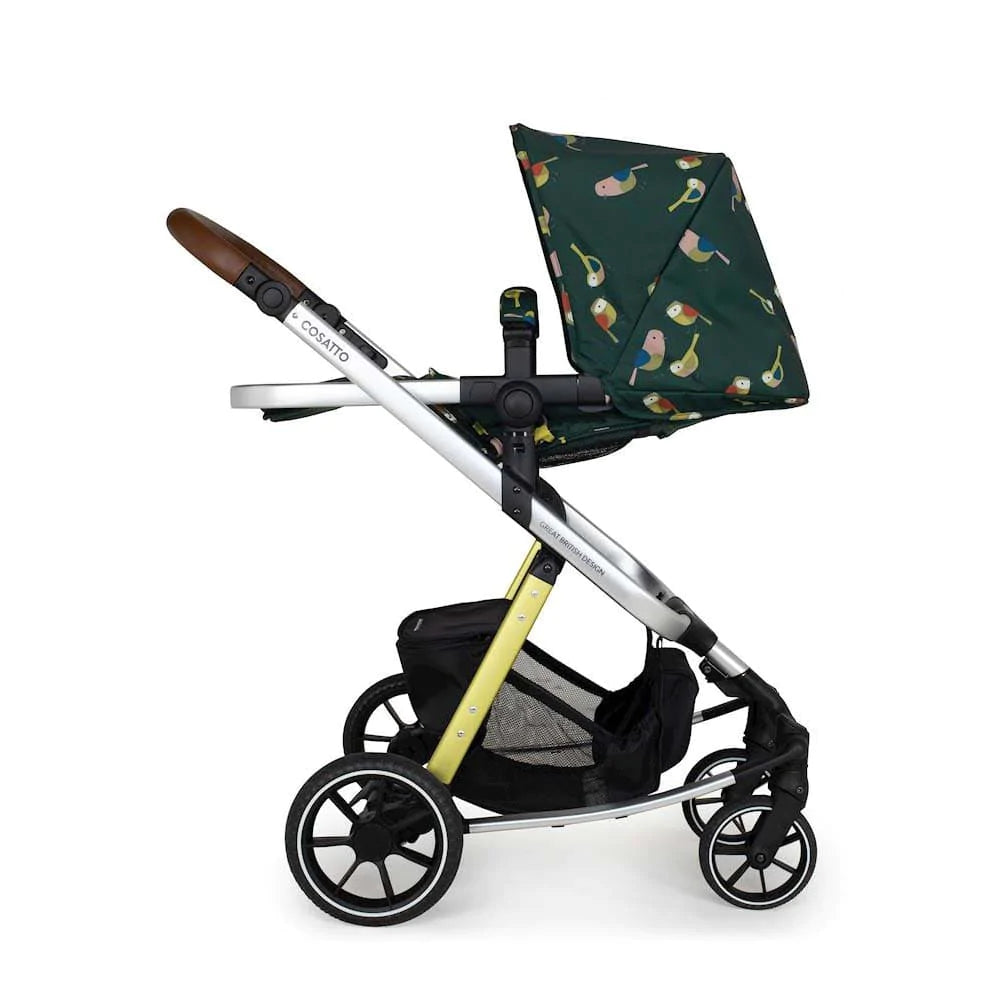 Cosatto baby prams Cosatto Giggle Trail 3 in 1 i-Size Everything Travel System Bundle Birdland CT5386