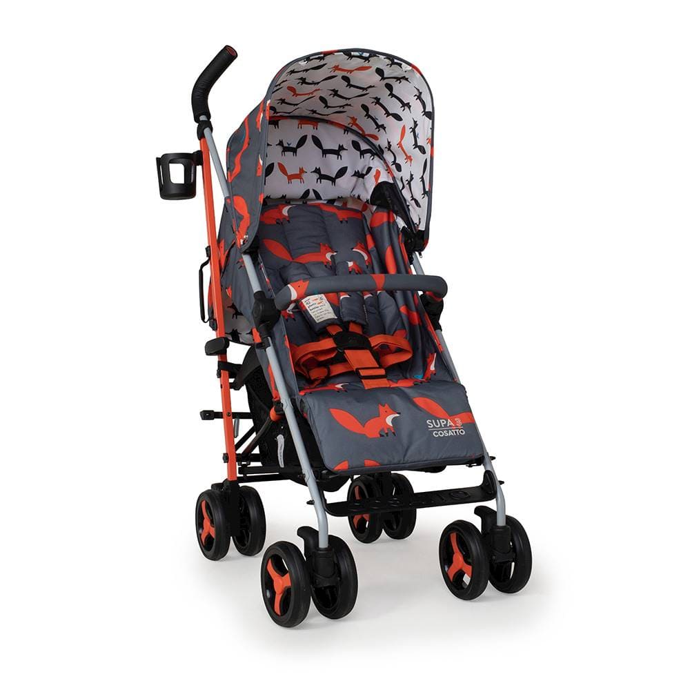 Cosatto baby pushchairs Cosatto Supa 3 Pushchair Charcoal Mister Fox CT5409