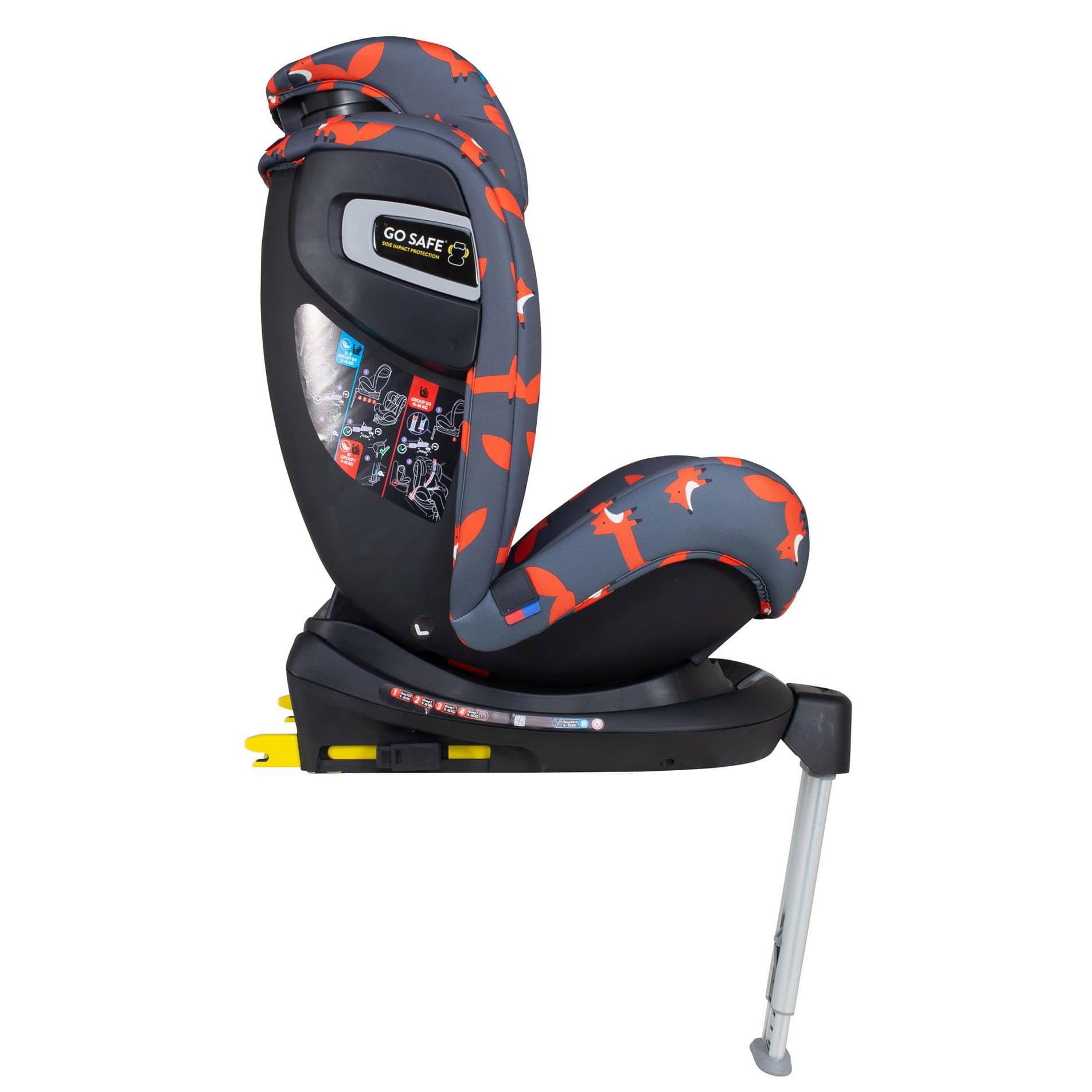Cosatto combination car seats Cosatto All in All Rotate Charcoal Mister Fox CT4856