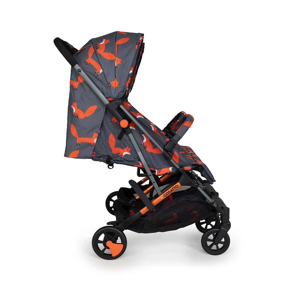 Cosatto double buggies Cosatto Woosh Double Pushchair Charcoal Mister Fox