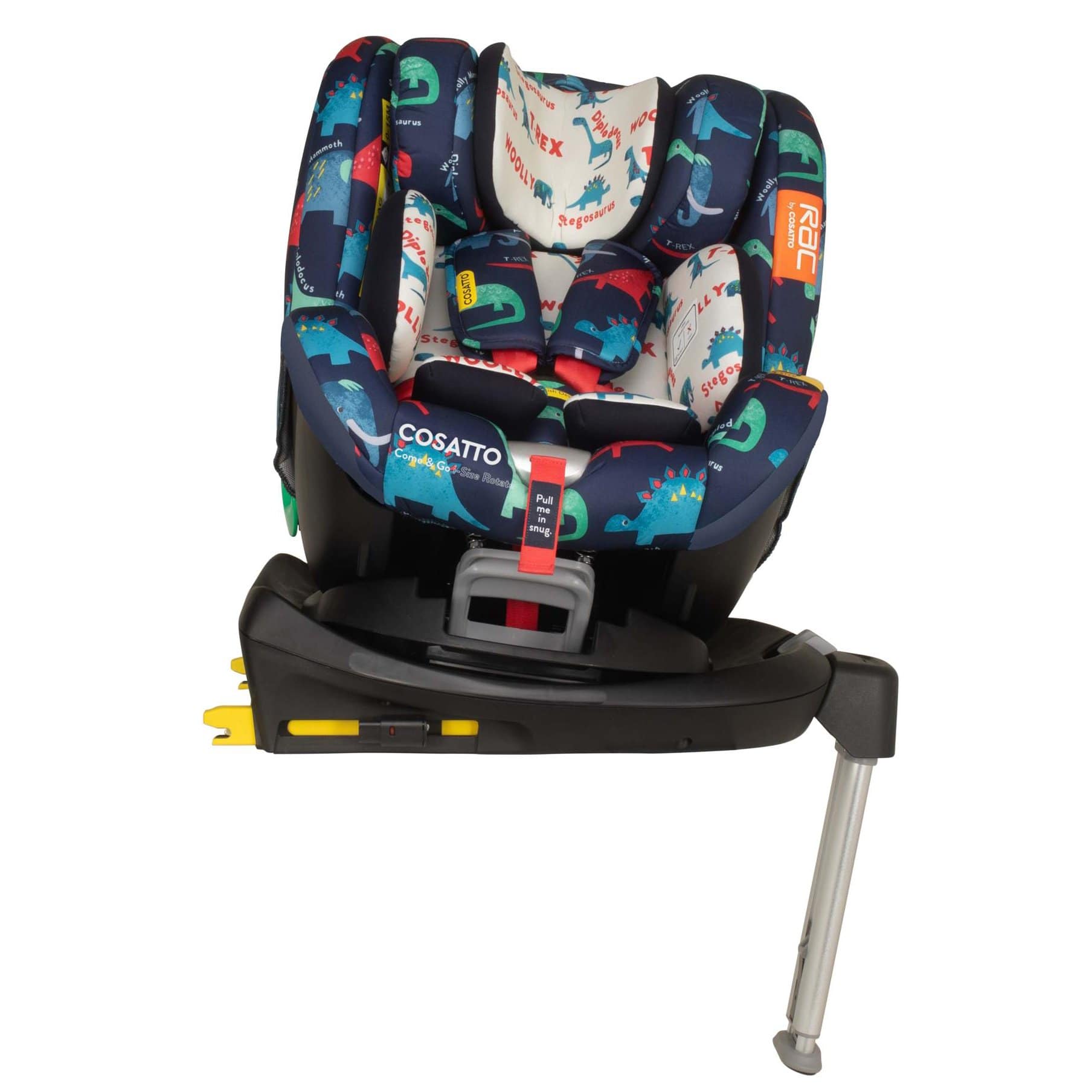 Cosatto i-Size car seats Cosatto RAC Come and Go i-Size Rotate Car Seat D is For Dino CT5035