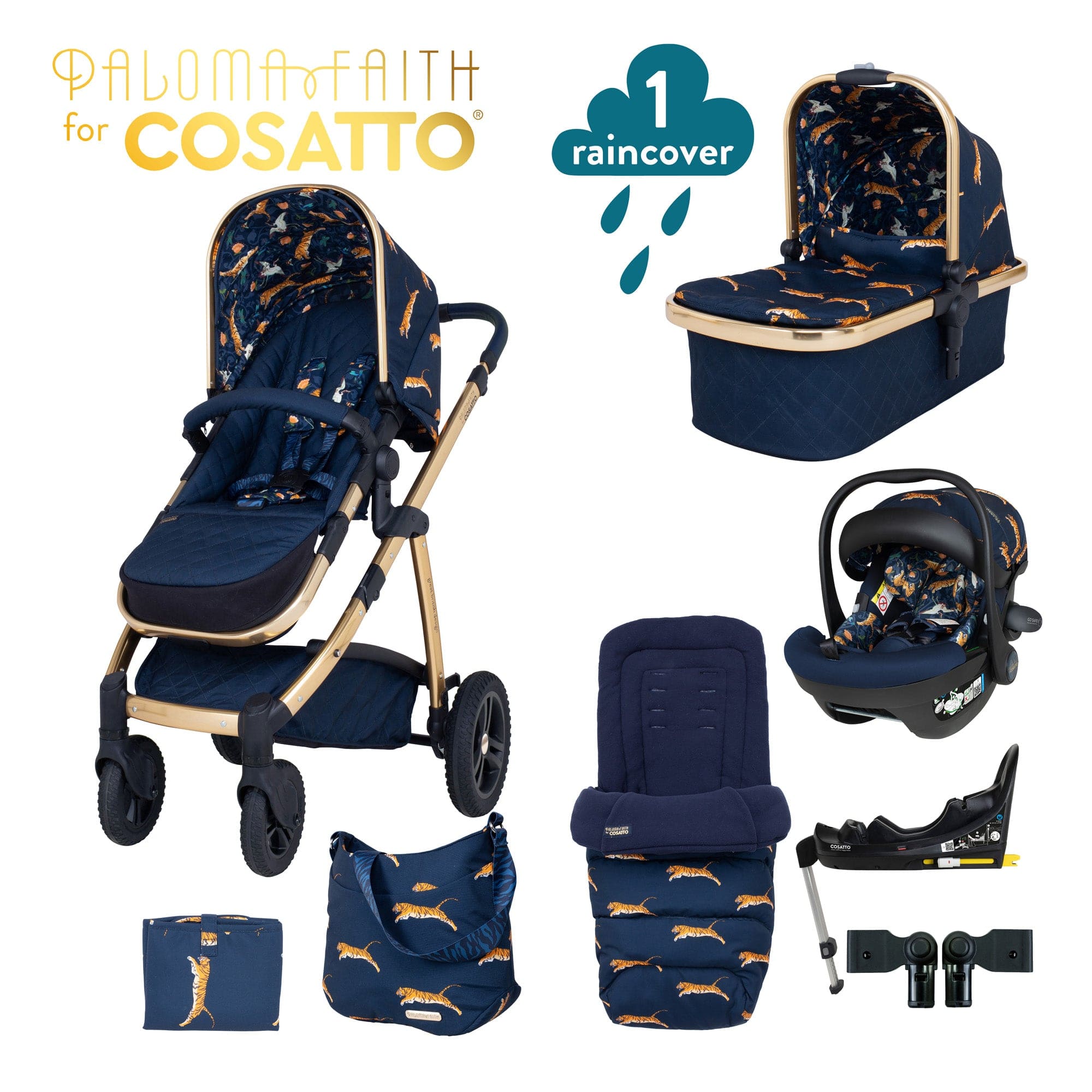 Cosatto travel systems Cosatto Wow 2 Acorn Everything Travel System On The Prowl Special Edition