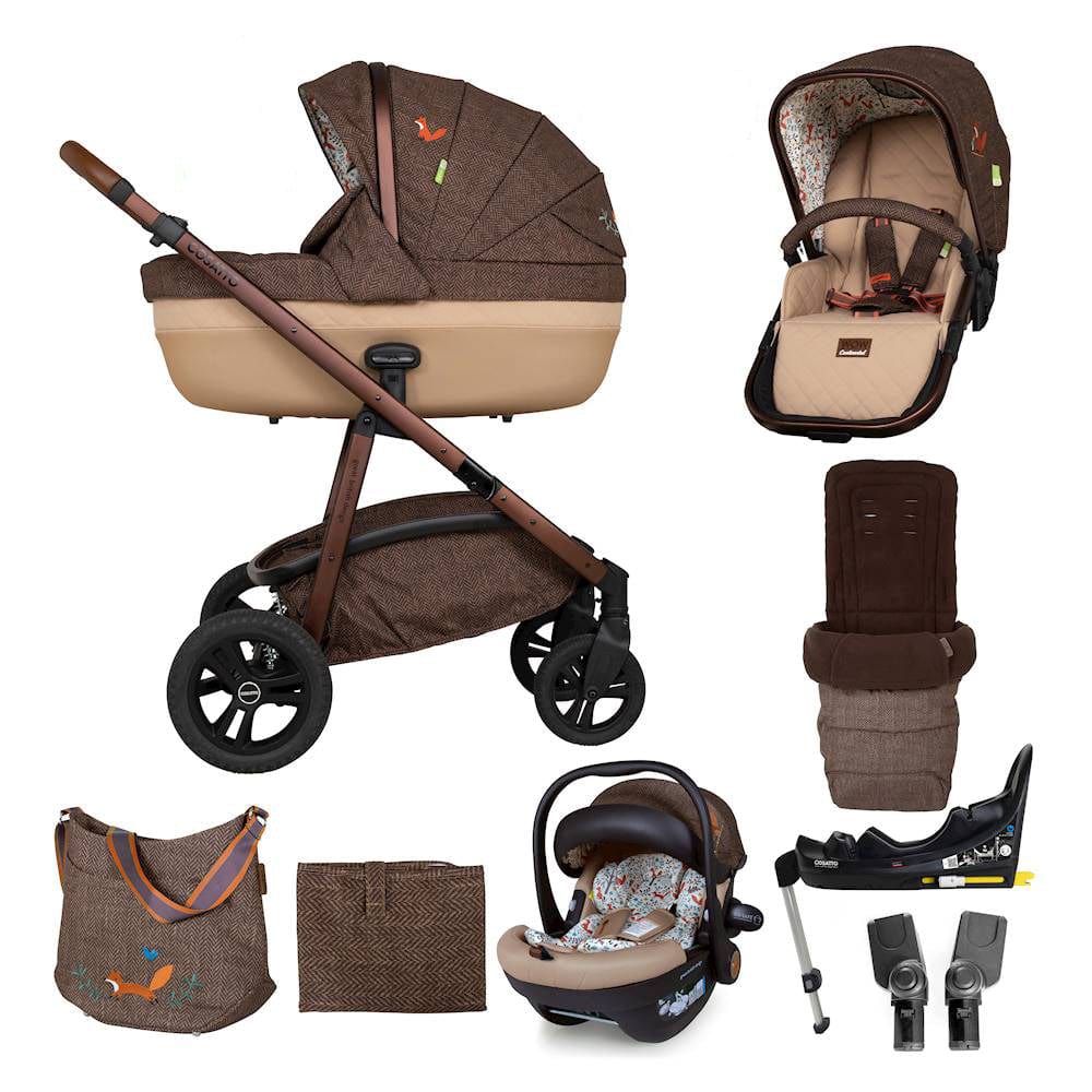 Cosatto travel systems Cosatto Wow Continental Acorn Everything Bundle Foxford Hall