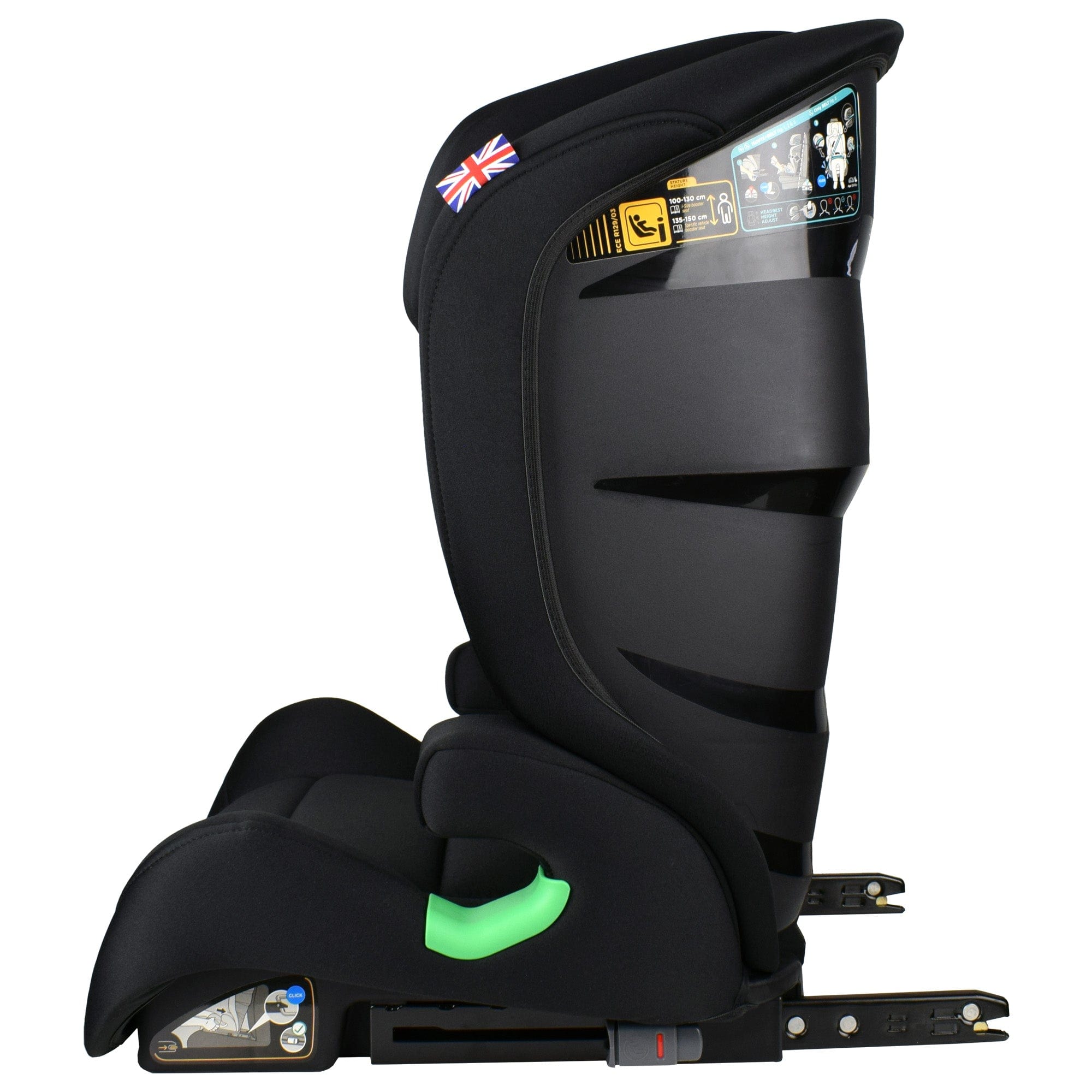 Cozy N Safe baby car seats Cozy N Safe Apache i-Size 100-150cm - Onyx EST-04-A