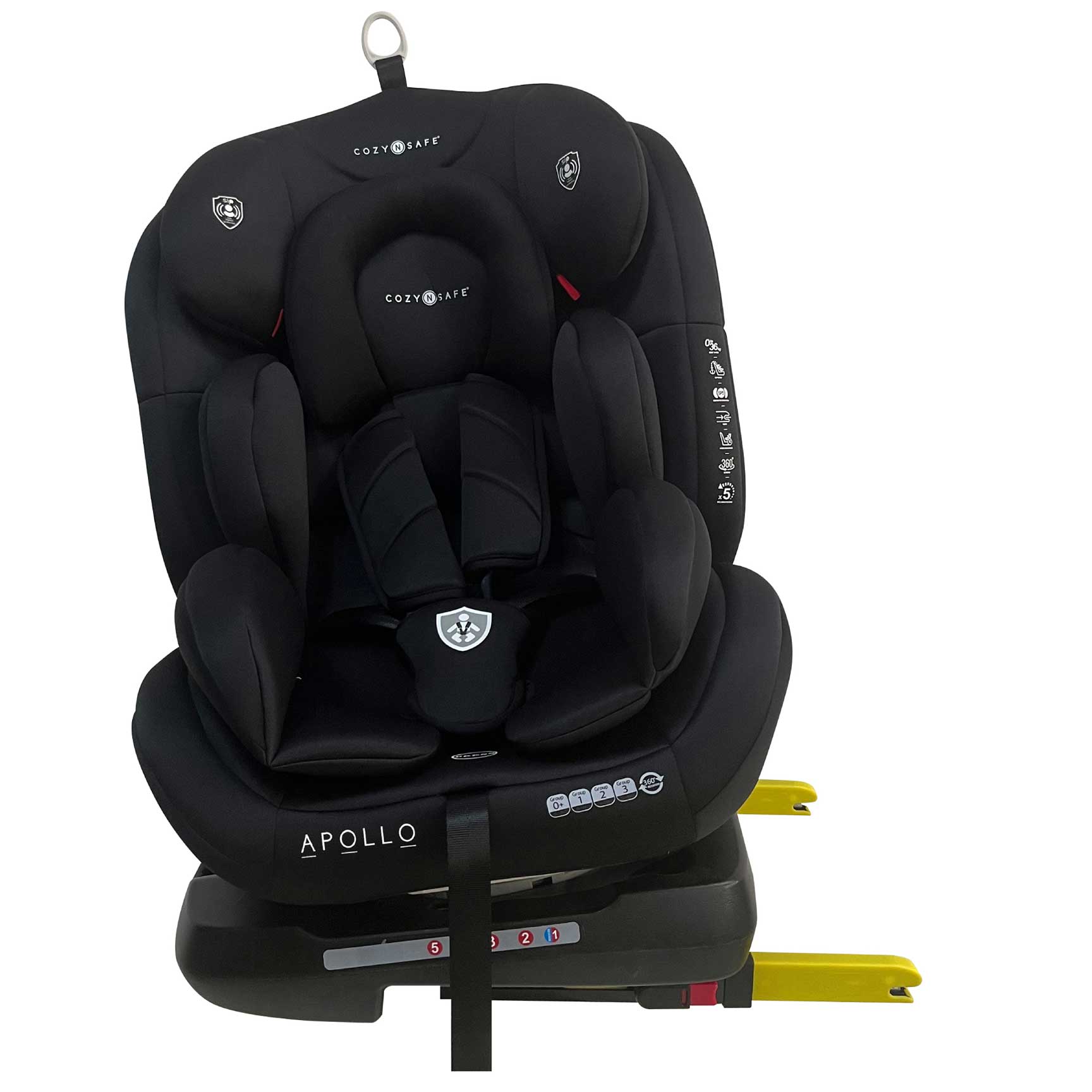 Cozy N Safe baby car seats Cozy N Safe Apollo 360 Group 0+/1/2/3 Car Seat EST-308-Apollo