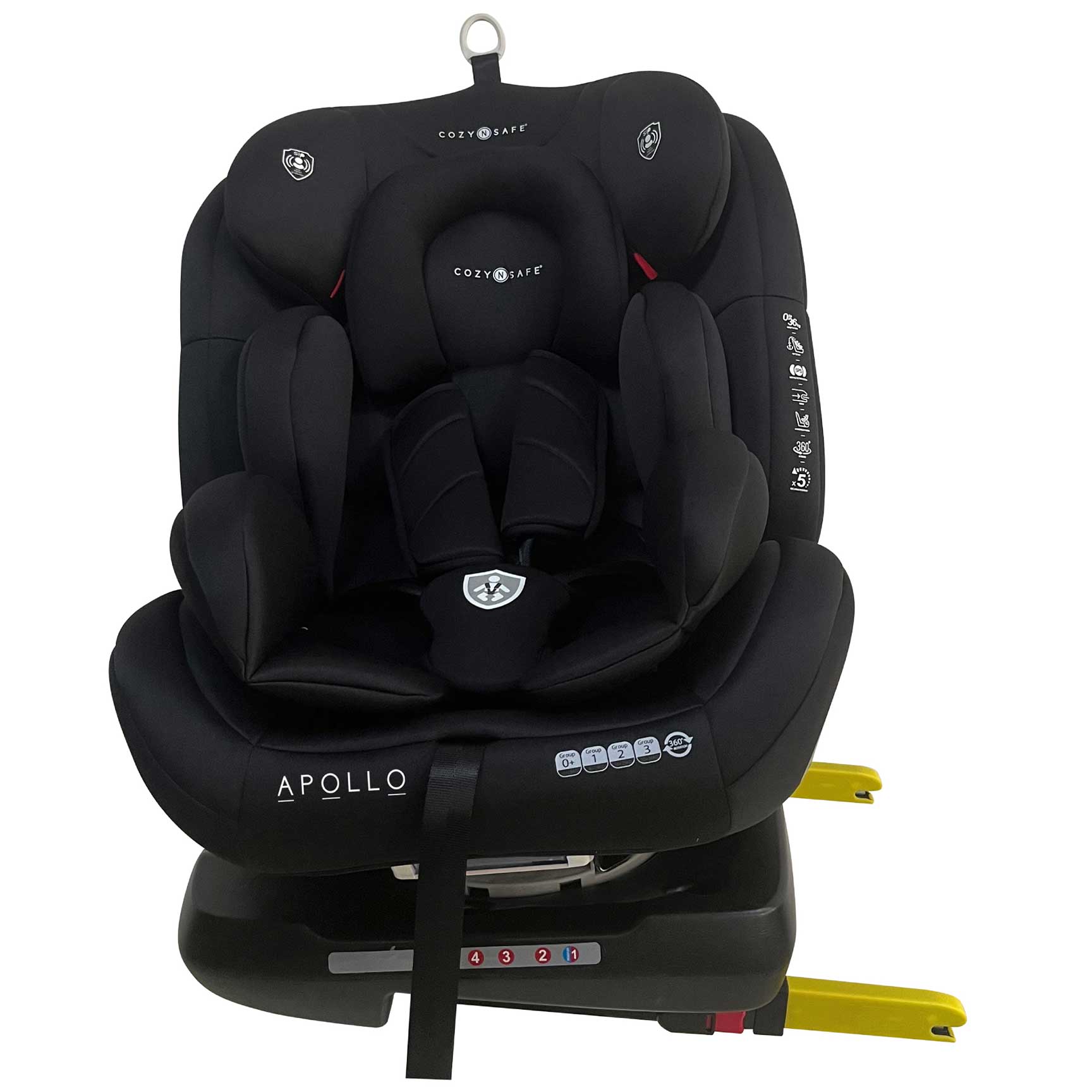 Cozy N Safe baby car seats Cozy N Safe Apollo 360 Group 0+/1/2/3 Car Seat EST-308-Apollo