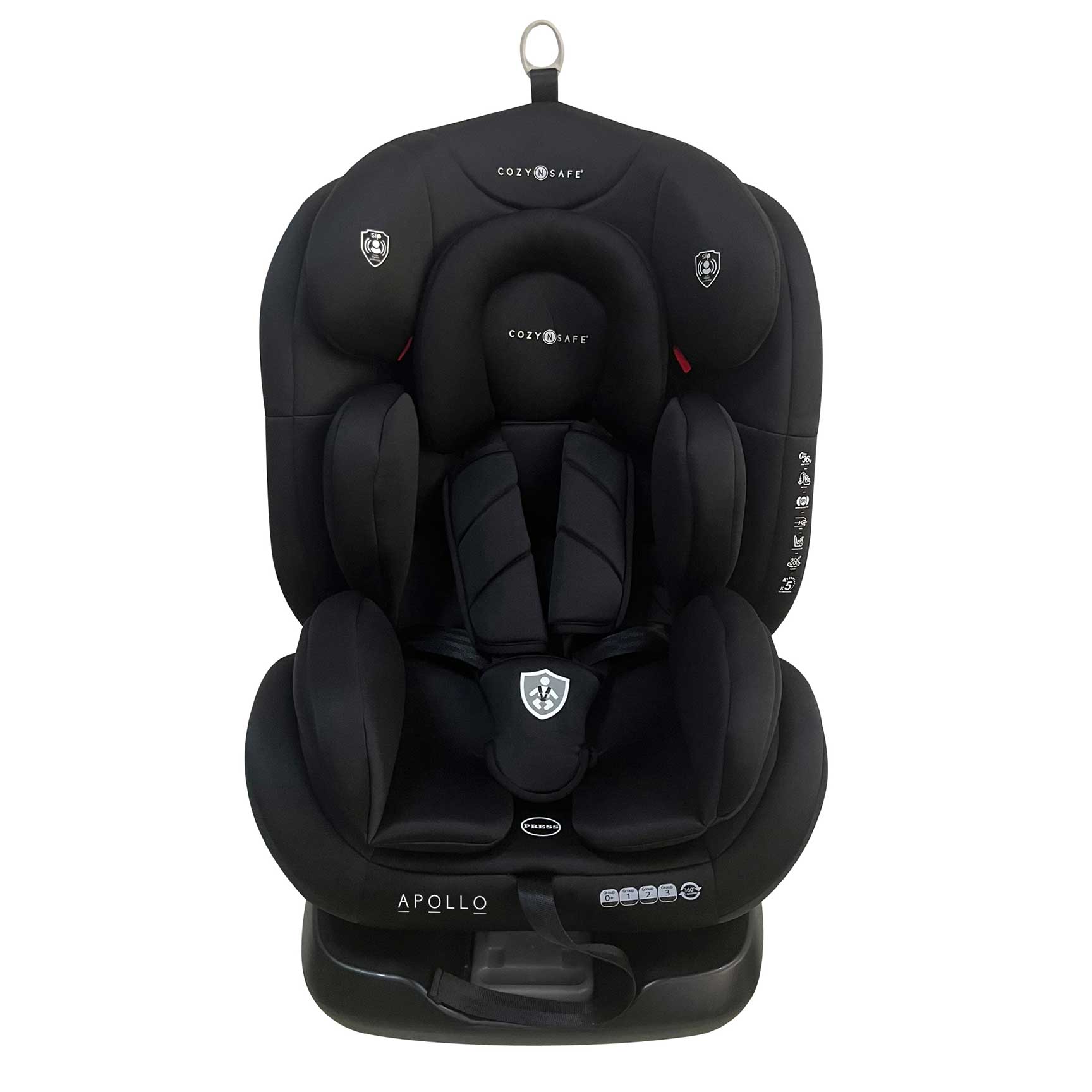 Cozy N Safe baby car seats Cozy N Safe Apollo 360 Group 0+/1/2/3 Car Seat EST-308-Apollo