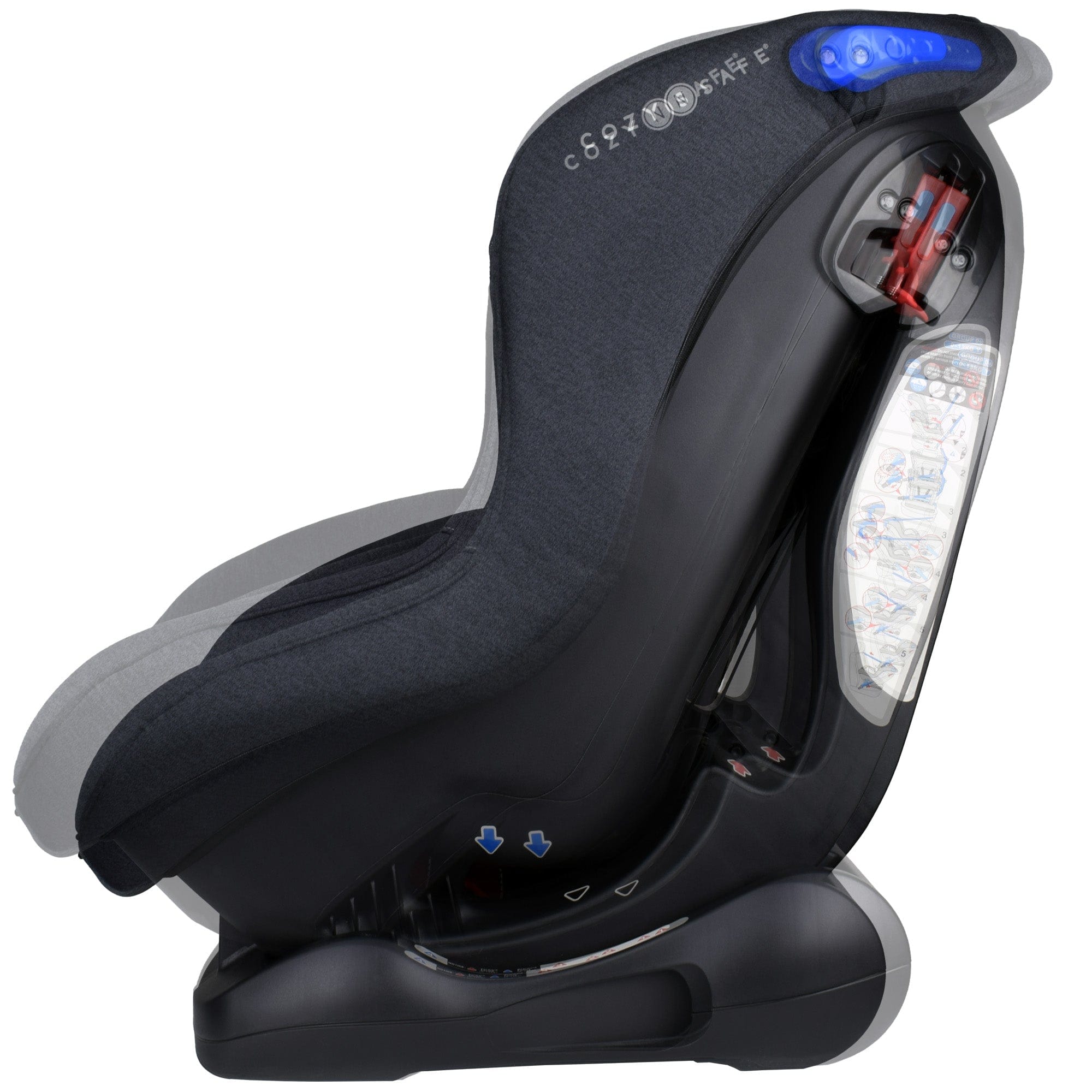 Cozy N Safe baby car seats Cozy N Safe Fitzroy Group 0+/1 - Graphite EST-309-3