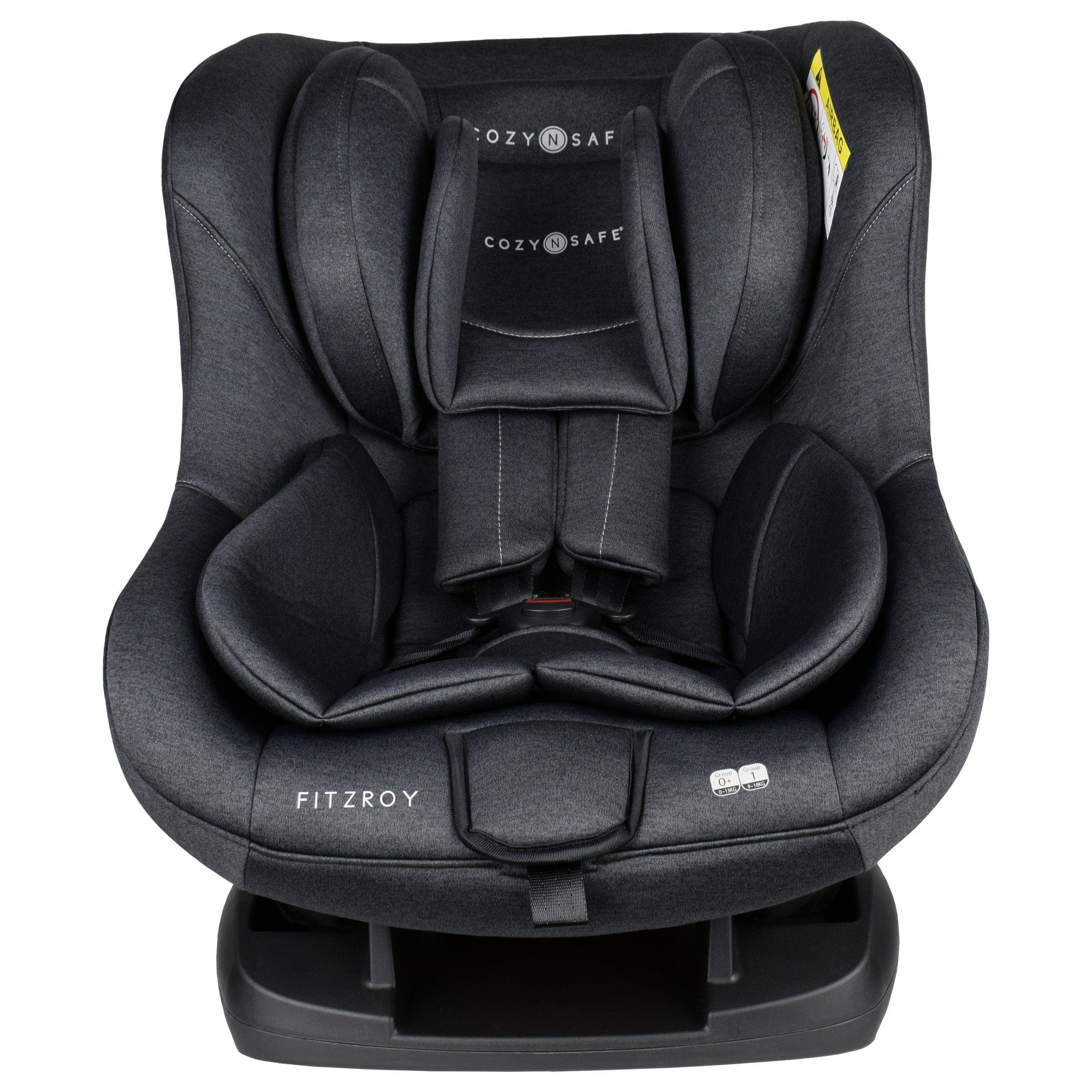 Cozy N Safe baby car seats Cozy N Safe Fitzroy Group 0+/1 - Graphite EST-309-3