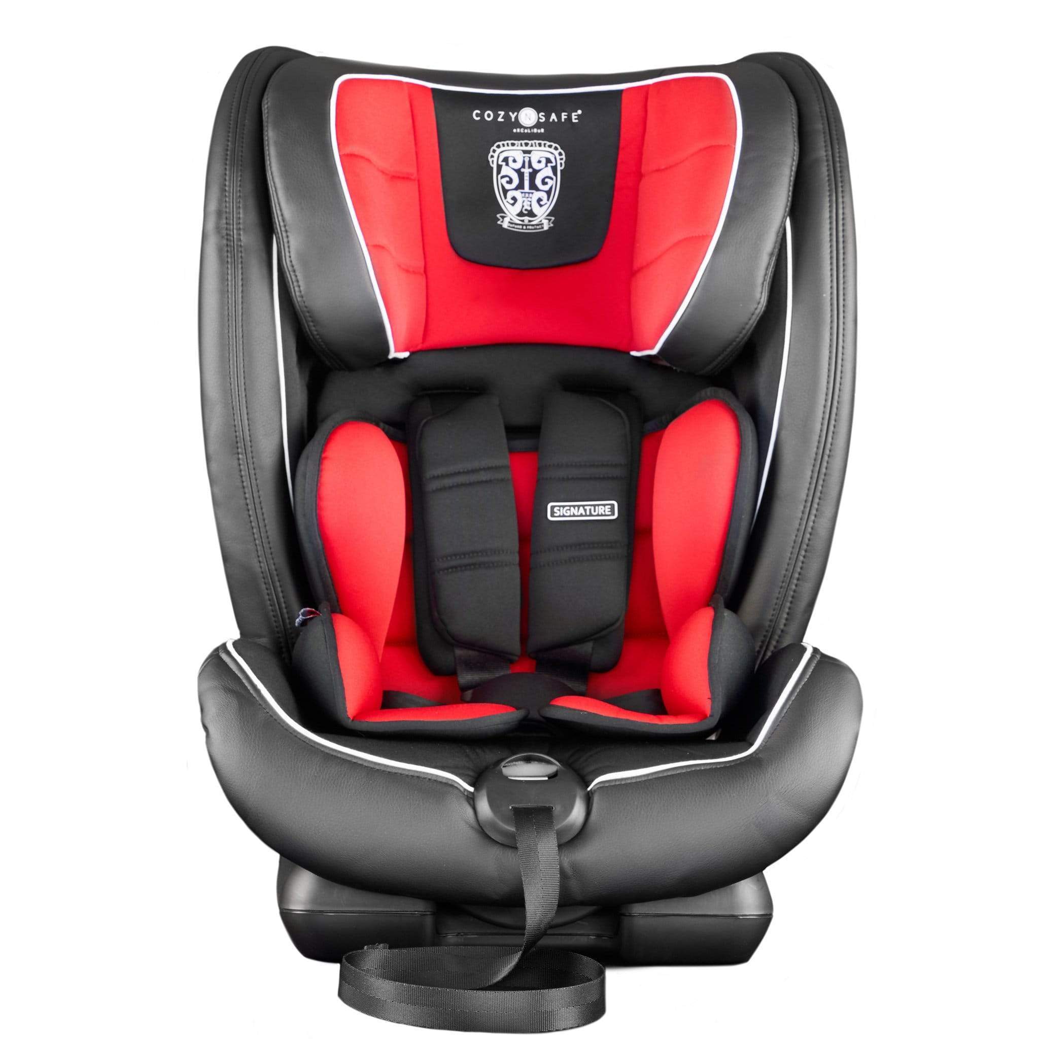 Cozy N Safe Car Seats The Cozy N Safe Excalibur Group 1/2/3 25kg Harness Car Seat in Black and Red EST-02-Excalibur