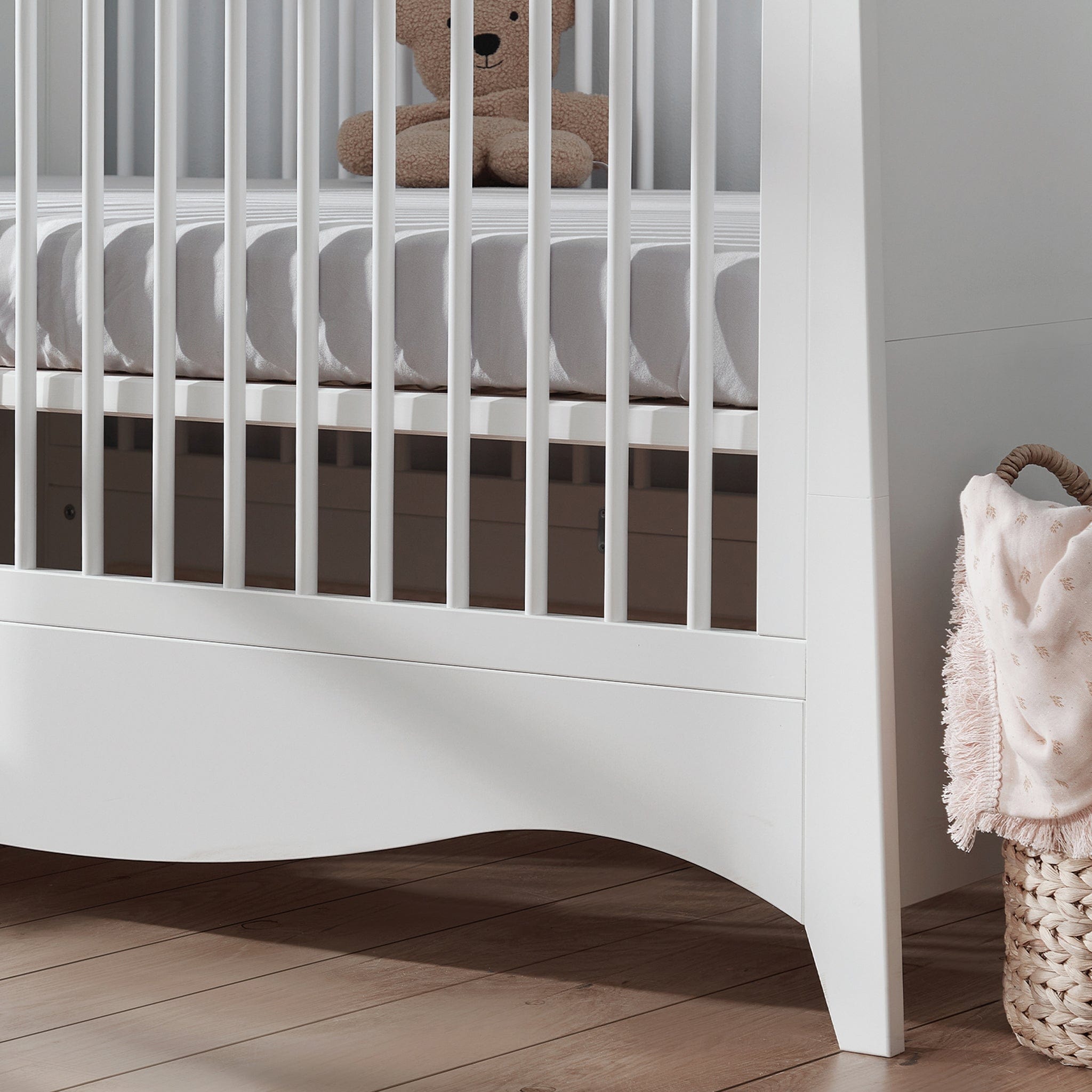 CuddleCo Cot Beds CuddleCo Clara Cot Bed in White