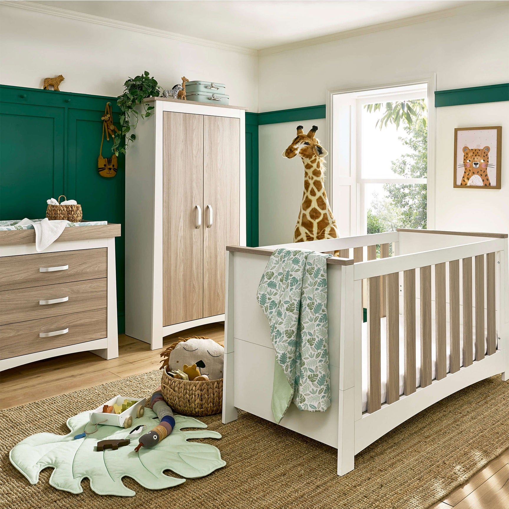 CuddleCo Nursery Room Sets CuddleCo Ada 3 Piece Room Set