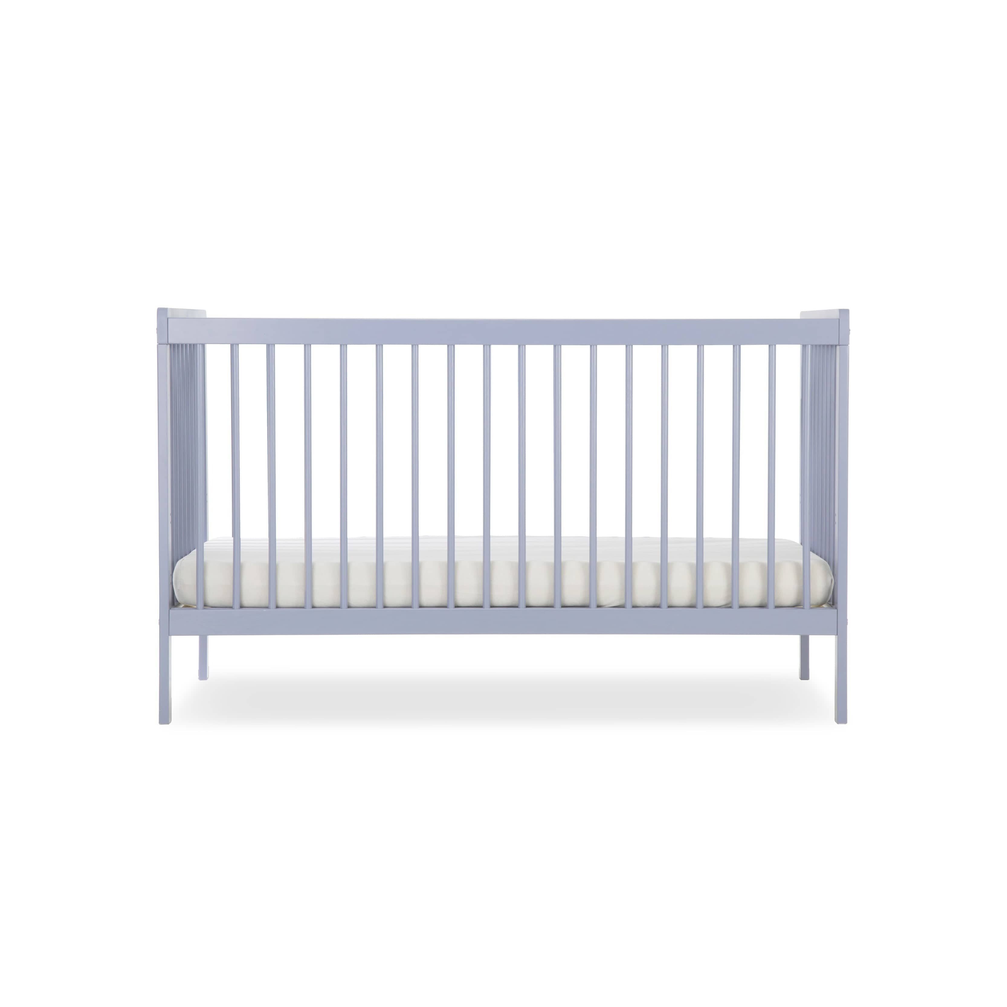 CuddleCo Nursery Room Sets CuddleCo Nola Cot Bed - Flint Blue