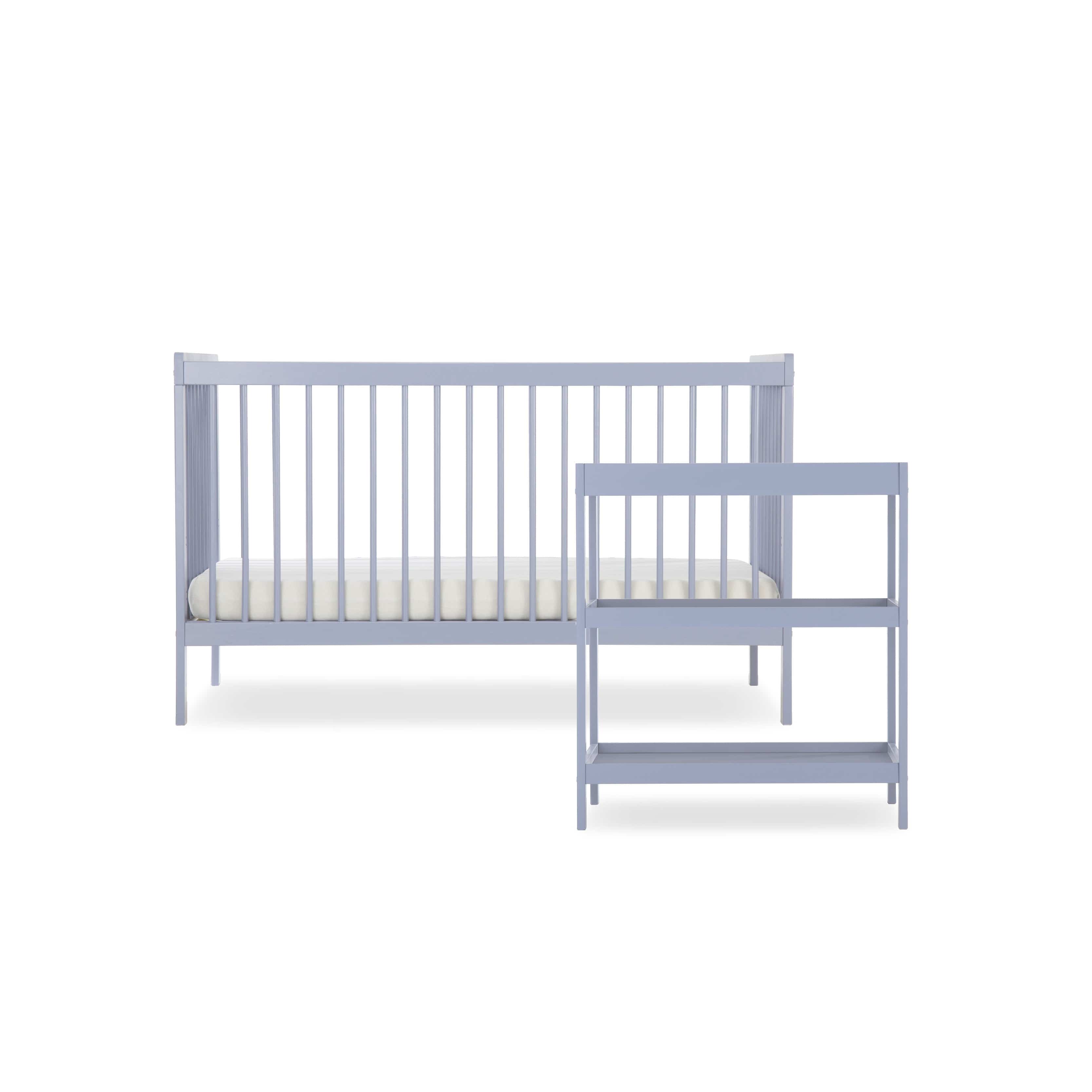 CuddleCo Nursery Room Sets CuddleCo Nola 2 Piece Room Set - Flint Blue