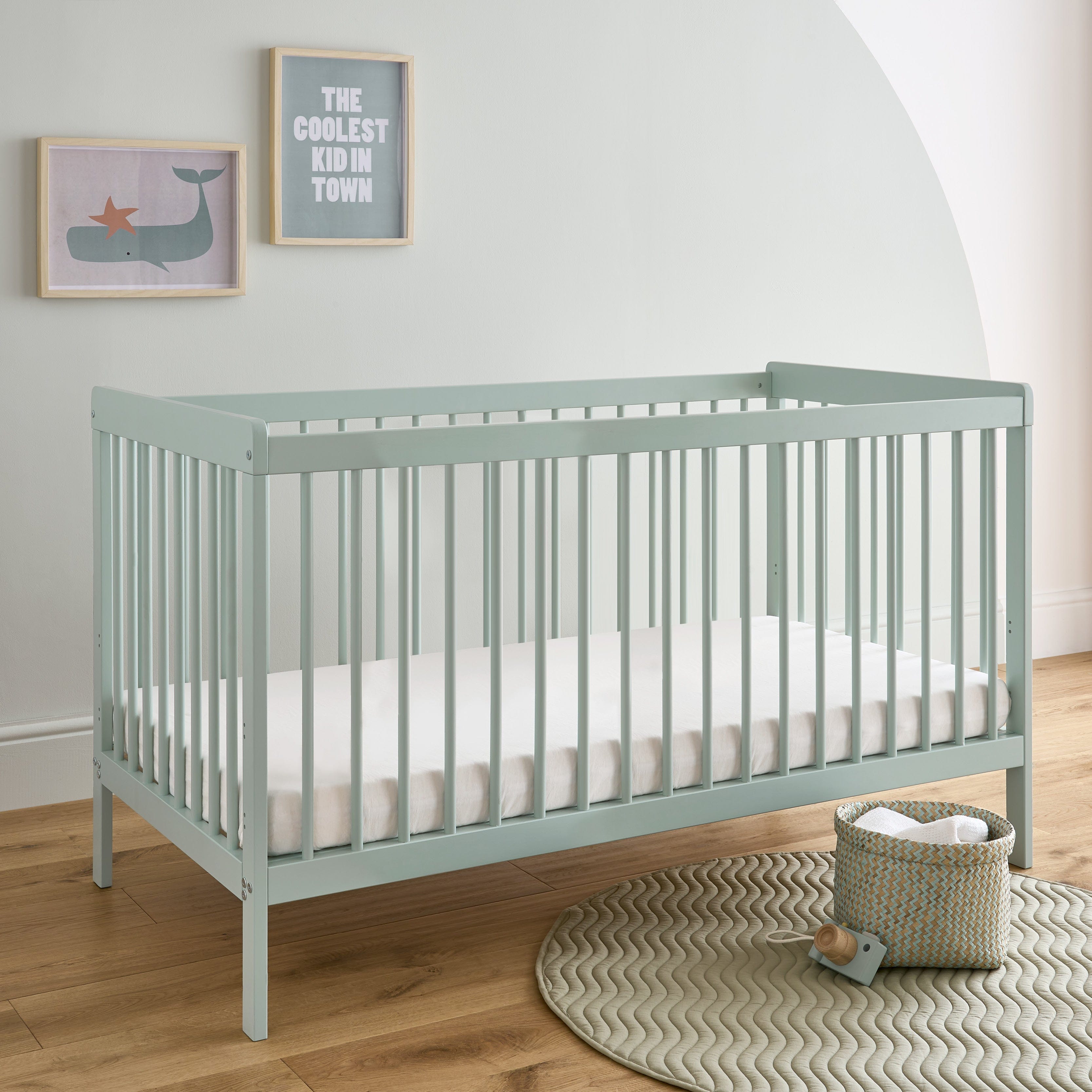 CuddleCo Nursery Room Sets CuddleCo Nola 3 Piece Room Set - Sage Green