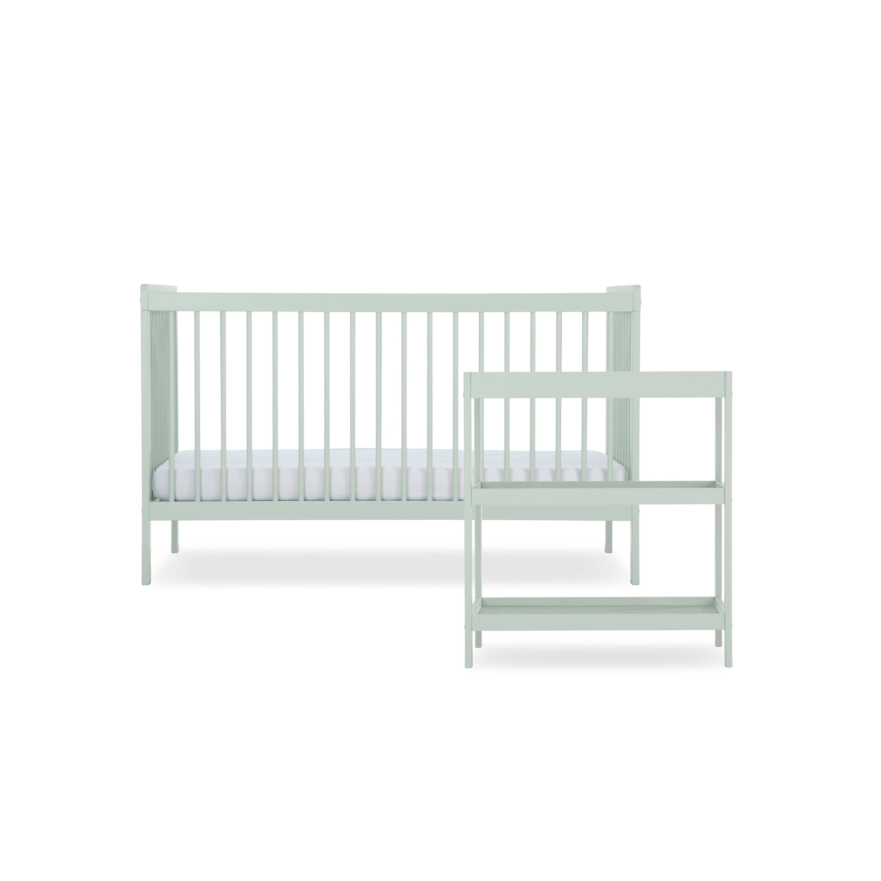 CuddleCo Nursery Room Sets CuddleCo Nola 2 Piece Room Set - Sage Green