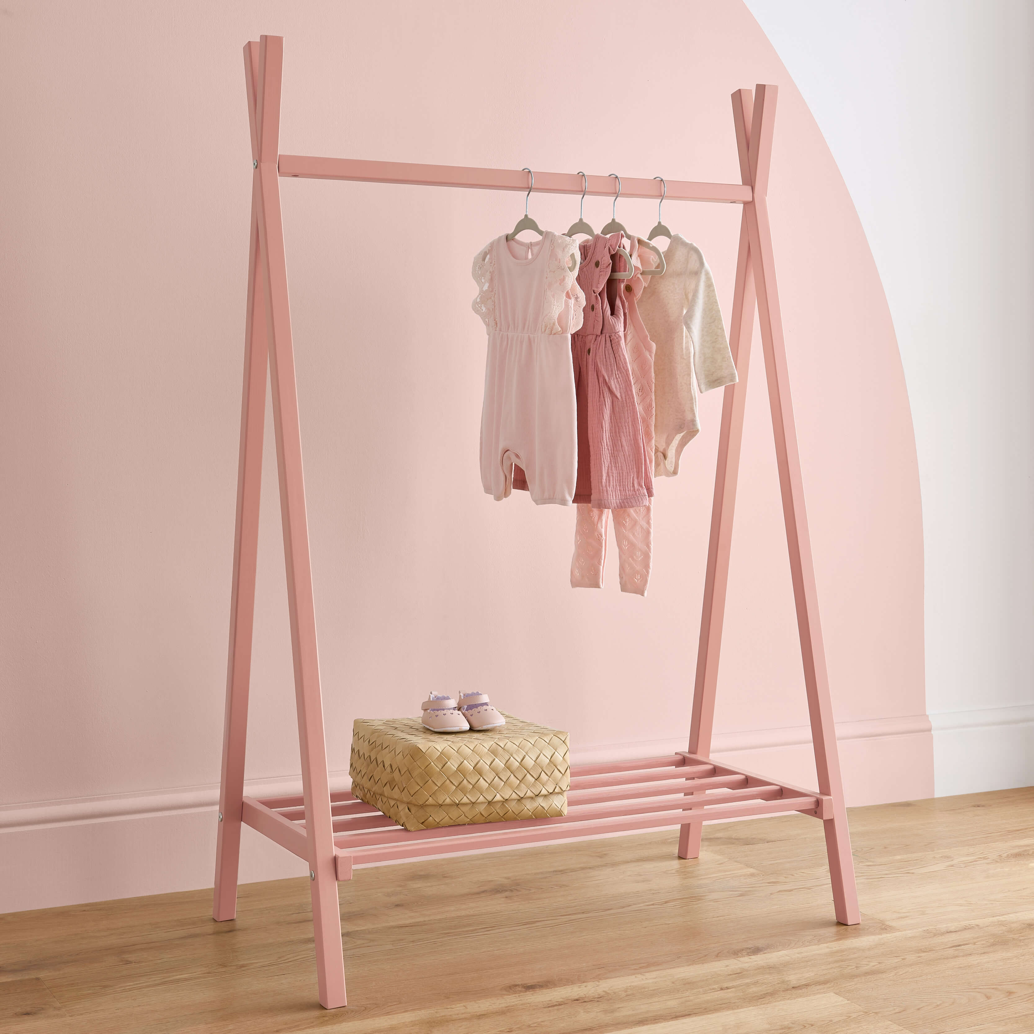 CuddleCo Nursery Room Sets CuddleCo Nola 3 Piece Room Set - Soft Blush