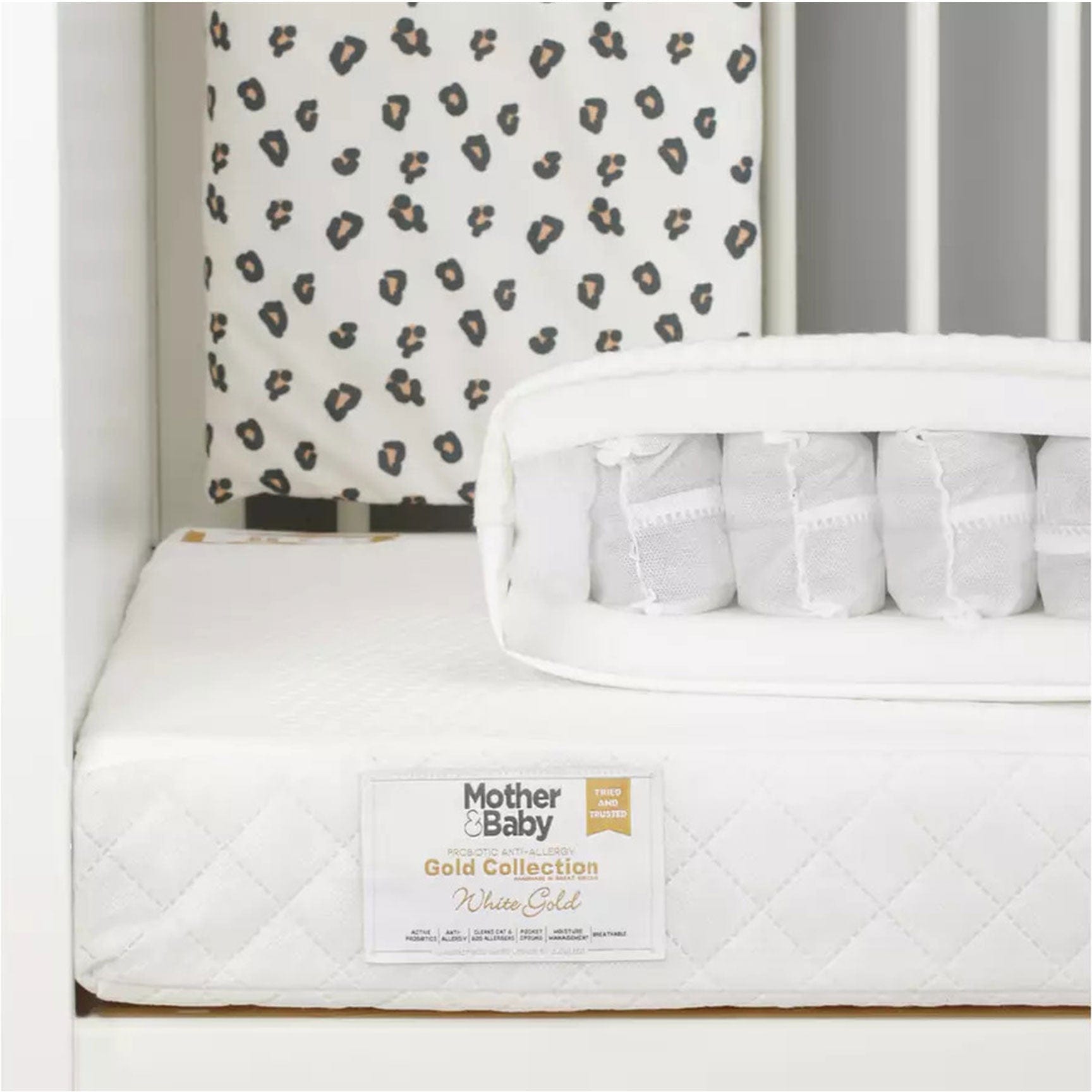 CuddleCo Nursery Room Sets CuddleCo Nola Cot Bed - Flint Blue FRN/CUD/849888/PS