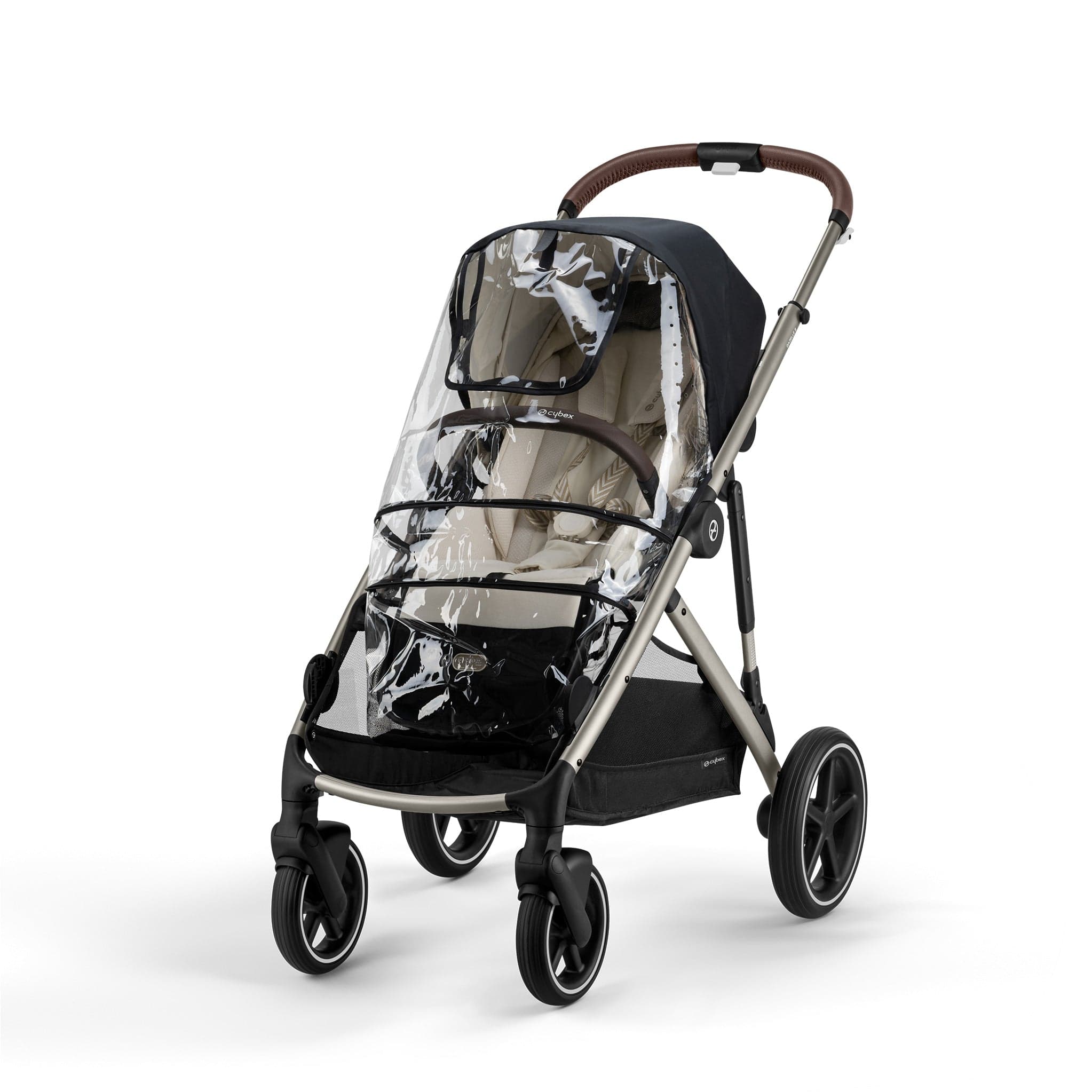 Cybex baby prams Cybex Gazelle S Essential Bundle - Taupe/Seashell Beige 12767-TPE-SEA-BEI