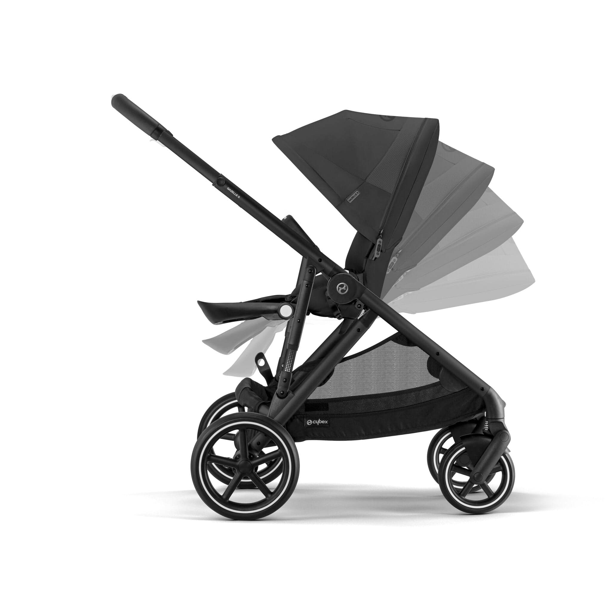 Cybex baby prams Cybex Gazelle S Comfort Bundle - Black/Moon Black 12768-BLK-MOO-BLK