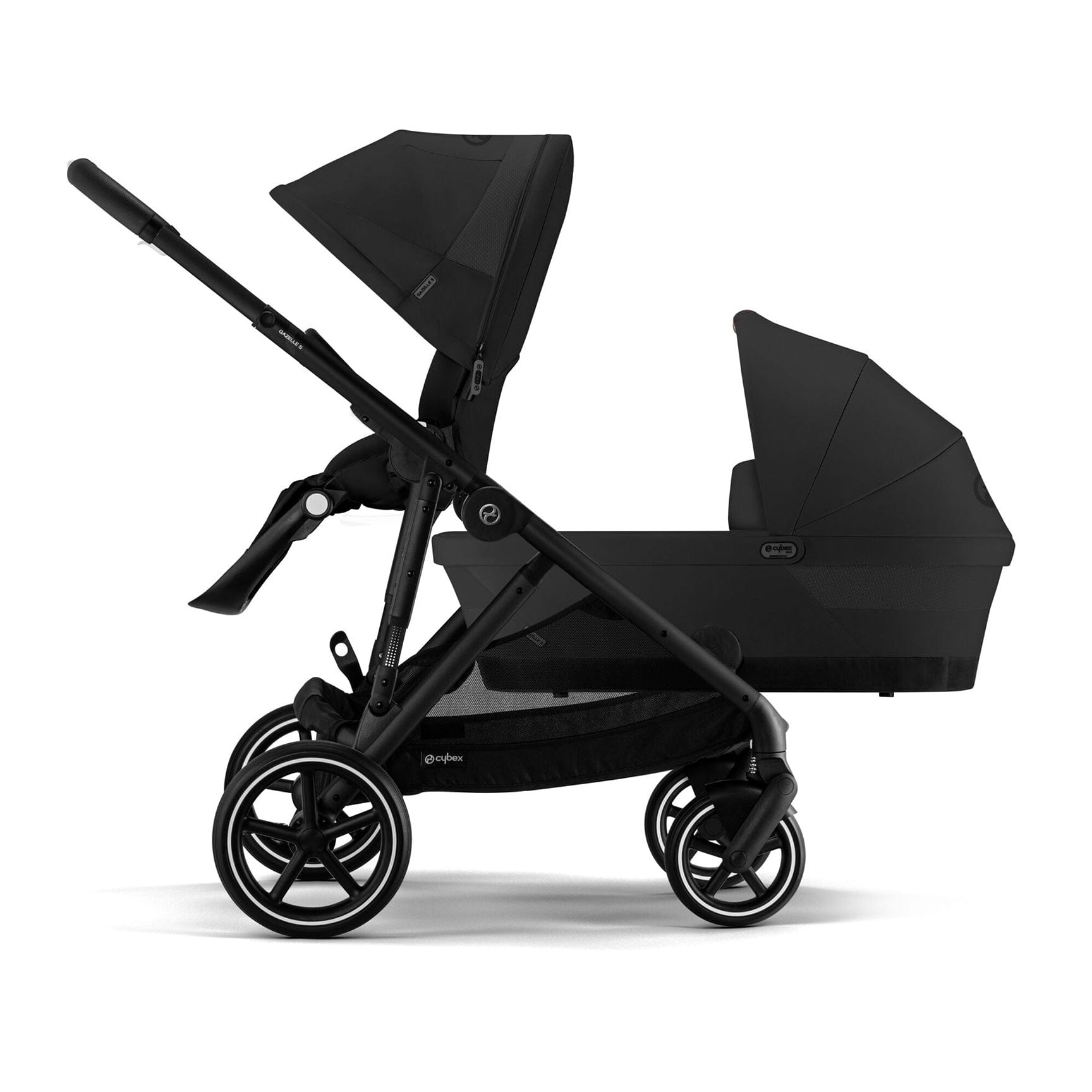 Cybex baby prams Cybex Gazelle S Cot - Moon Black 522002775