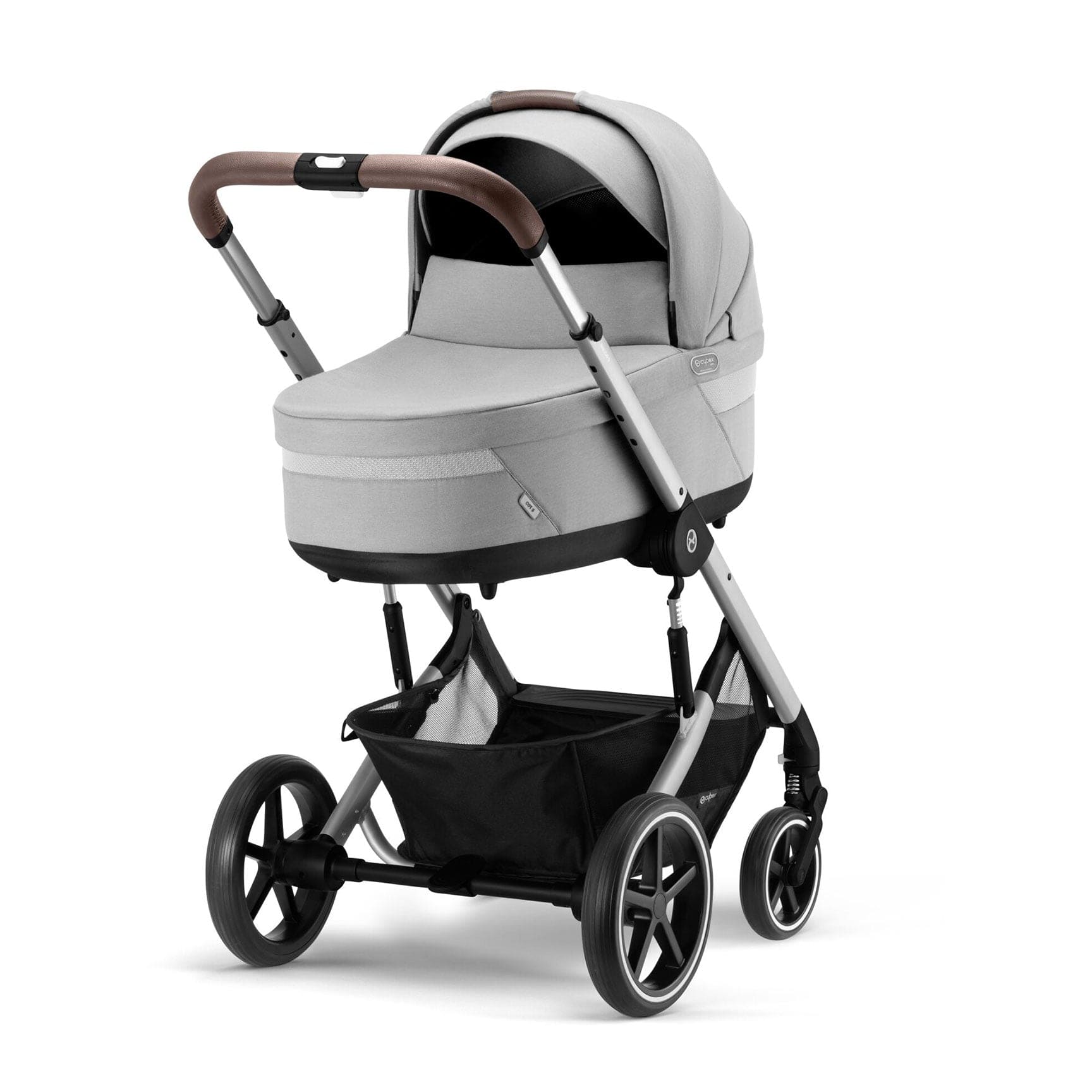Cybex Baby Strollers Cybex Balios S Lux Essential Bundle - Silver/Lava Grey 12751-SLV-LAV-GRY