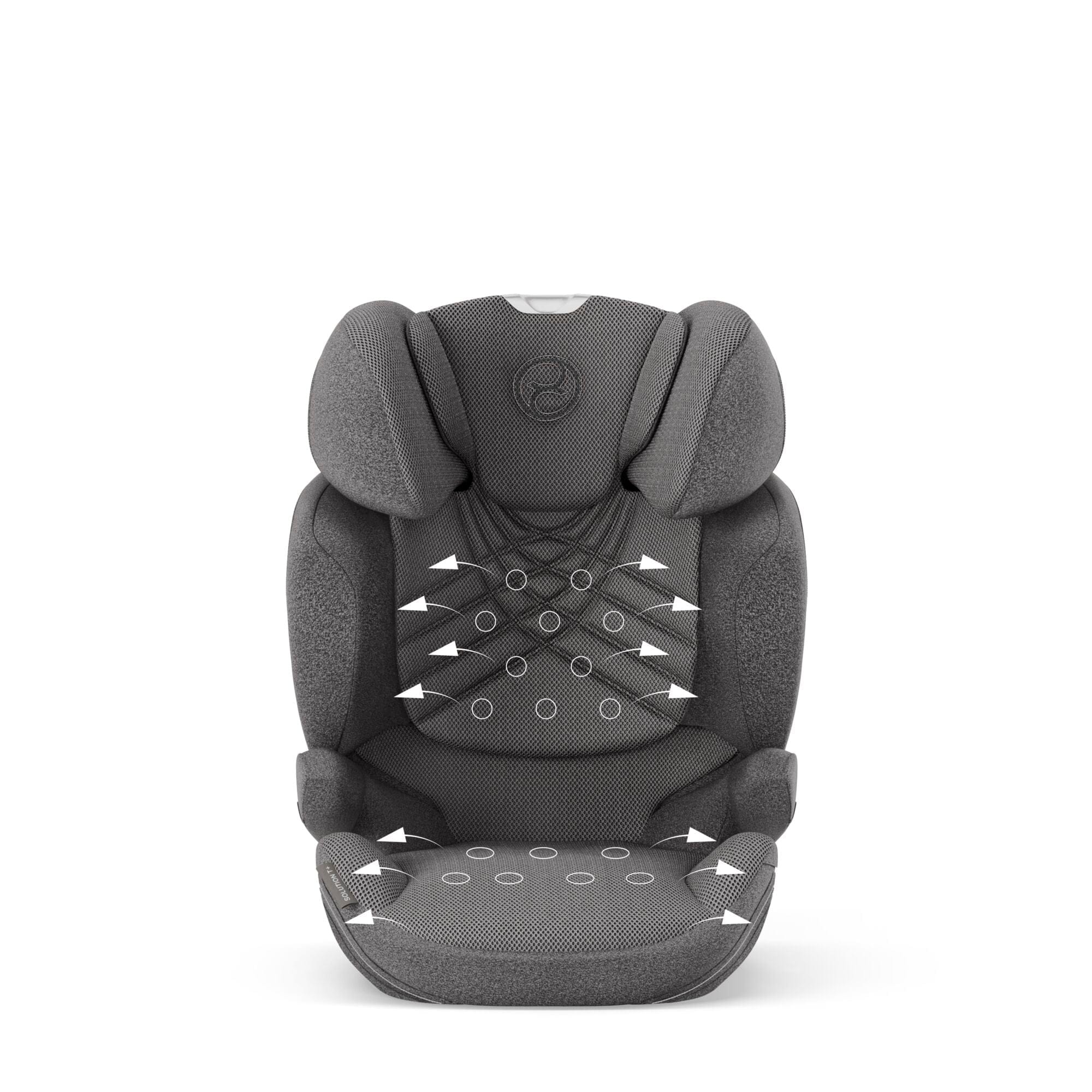 Cybex highback booster seats Cybex Solution T i-Fix Plus - Mirage Grey 522004108