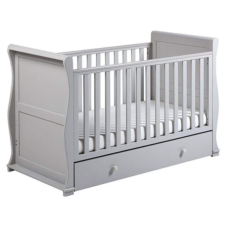 East Coast Alaska Sleigh Cot Bed Grey