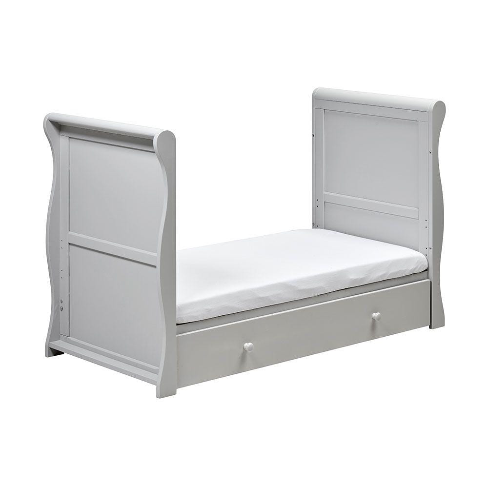 East Coast baby cots East Coast Nebraska Sleigh CotBed Grey 9028G