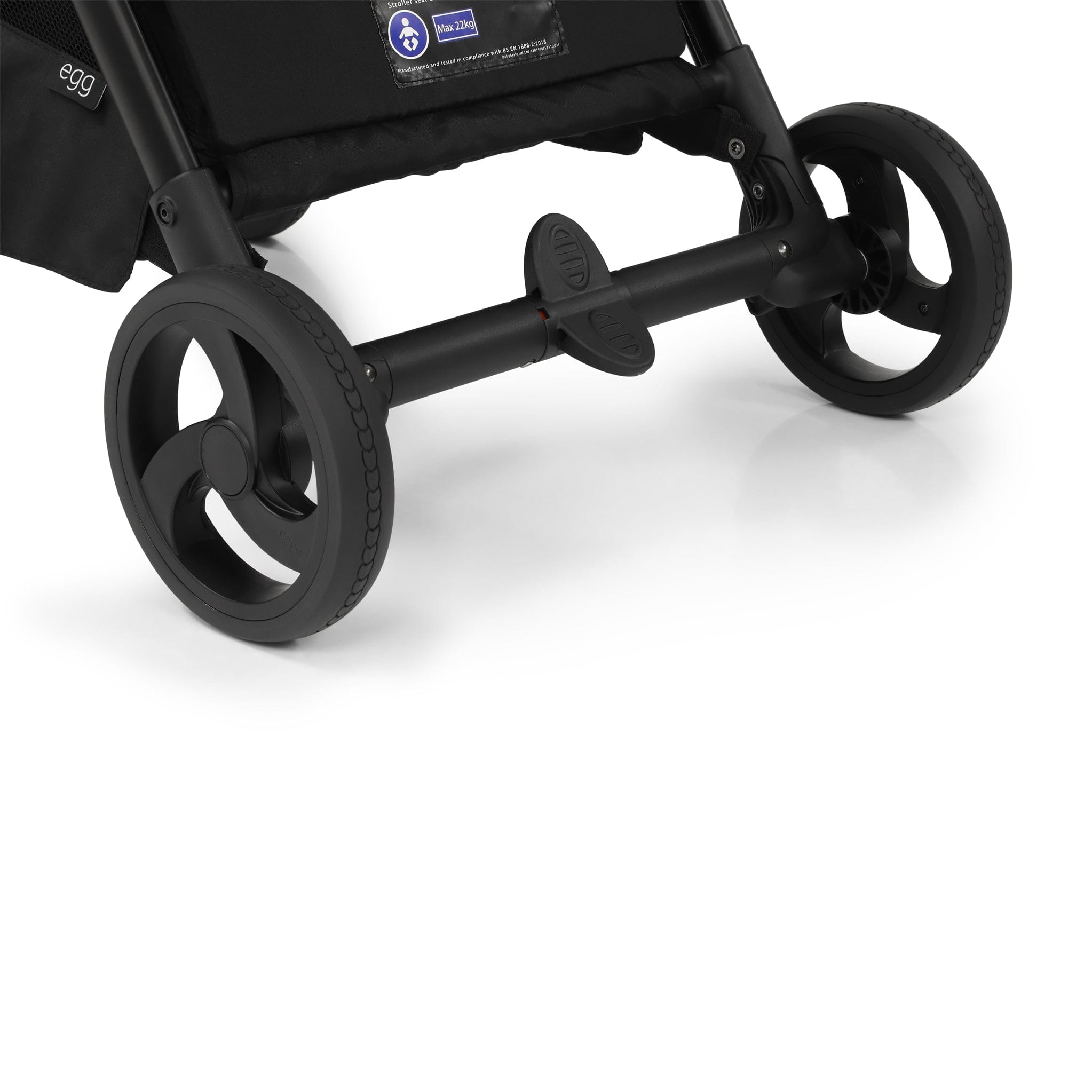 egg baby pushchairs eggZ stroller in Just Black EZJB