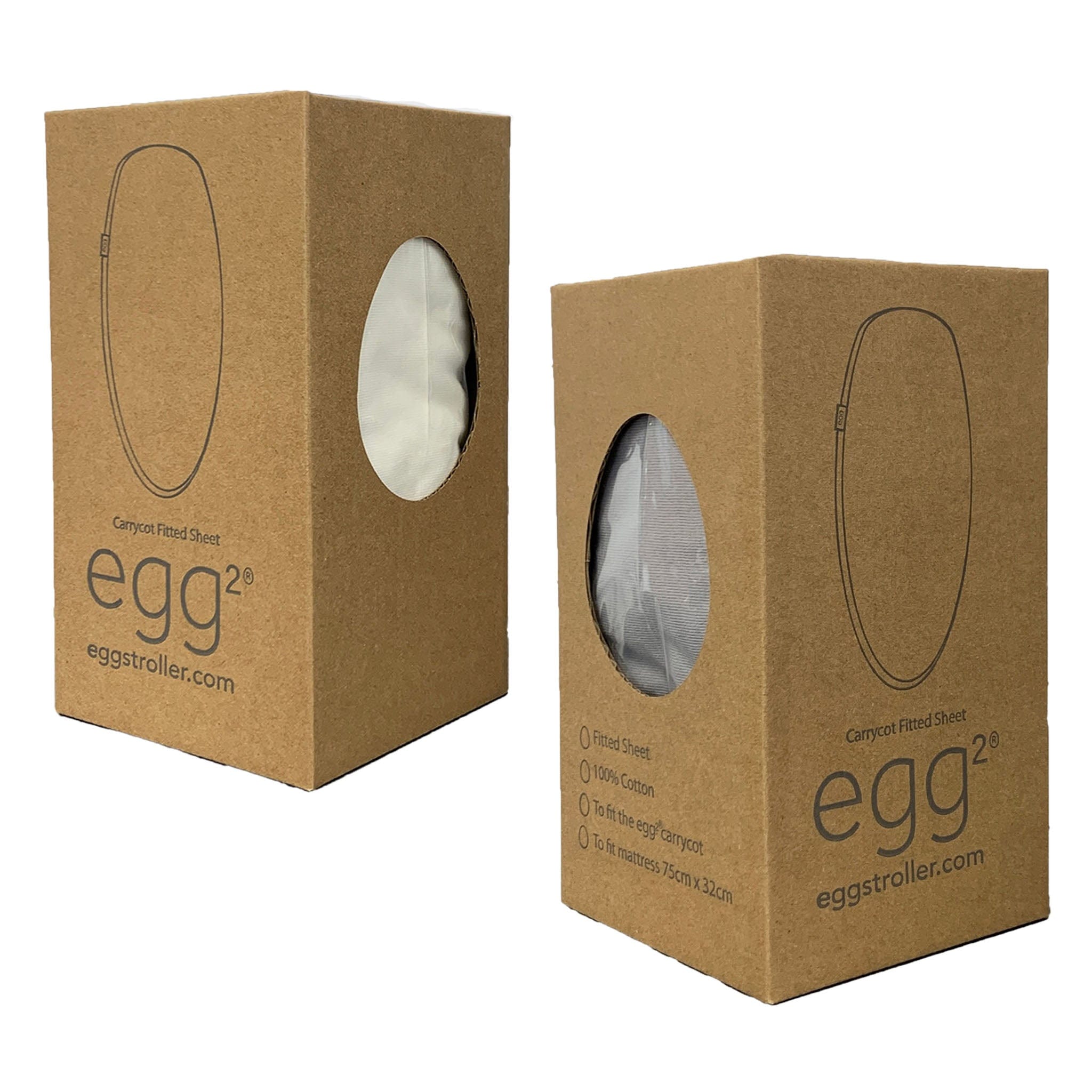 egg buggy accessories egg2 Carrycot Fitted Sheets 2 pack E2FITTED