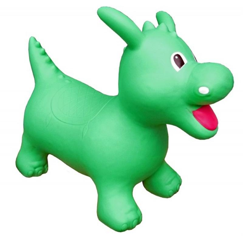 Happy Hopperz Green Dinosaur