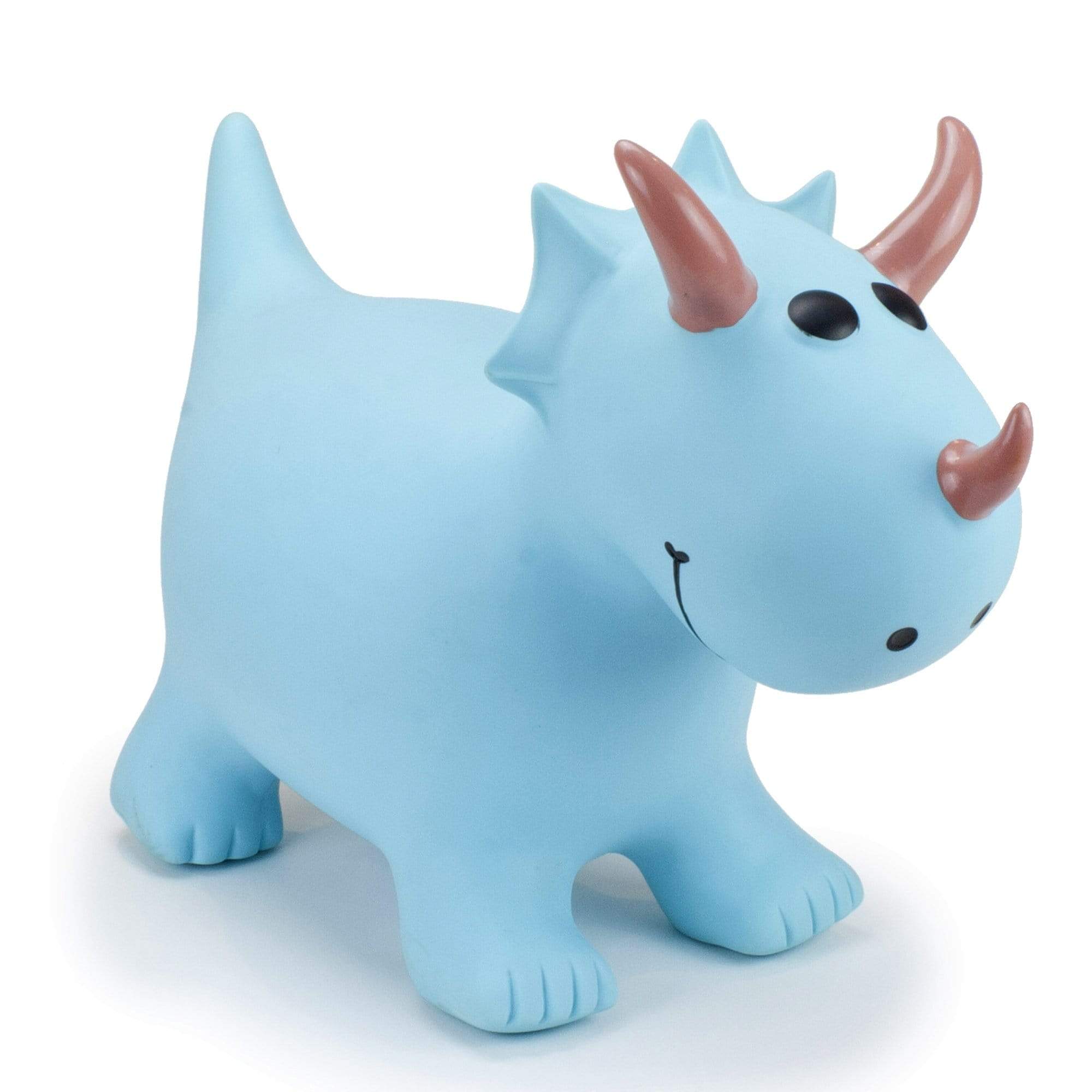 Happy Hopperz rocking animals Happy Hopperz Turquoise Triceratops HHZ032